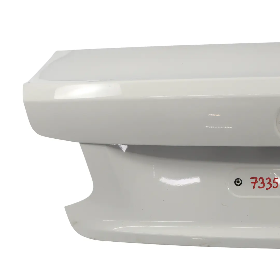 BMW F22 F87 M2 Boot Trunk Lid Rear Tailgate Alpinweiss 3 White - 300 - SKU 7335376-AW - Part number 7335376