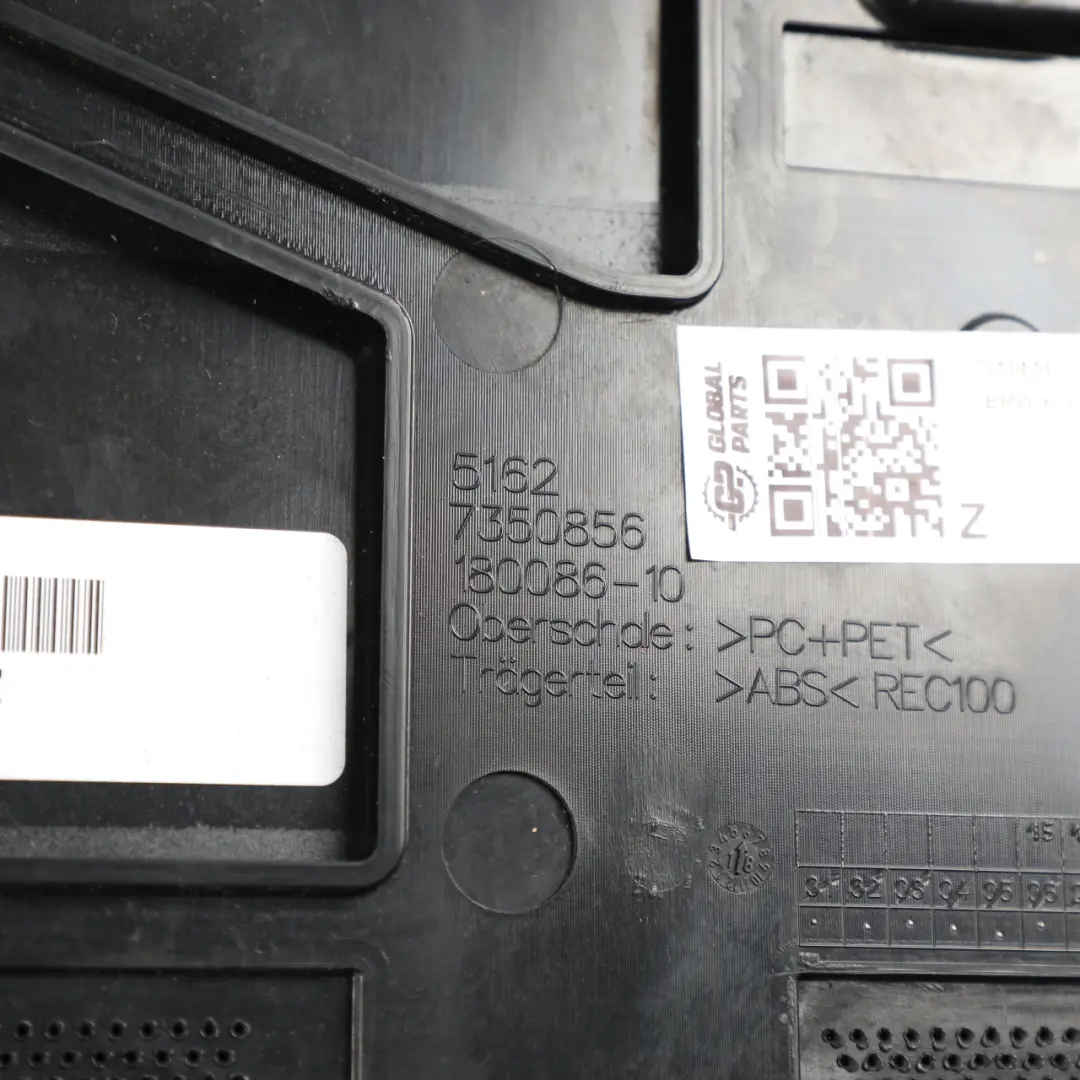 BMW X1 F48 Boot Trunk Lid Tailgate Spoiler Mediterranean Blue Metallic - C10 - SKU 7350856-MED - Part number 7350856