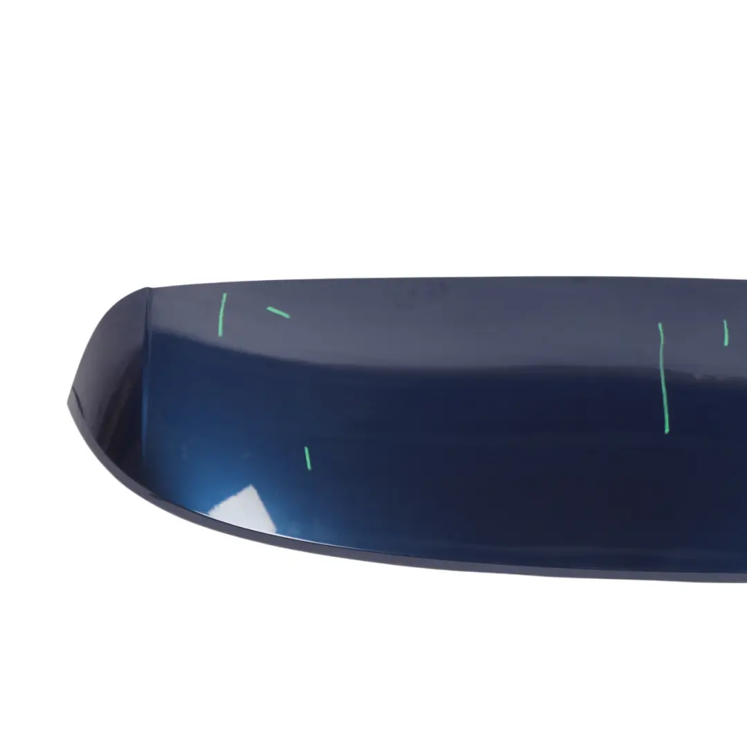 Boot Trunk Lid Tailgate Spoiler Mediterranean Blue Metallic - C10 to BMW X1 F48 with Part number 7350856 BMW X1 F48 Boot Trunk Lid Tailgate Spoiler Mediterranean Blue Metallic - C10 - SKU 7350856-MED - Part number 7350856
