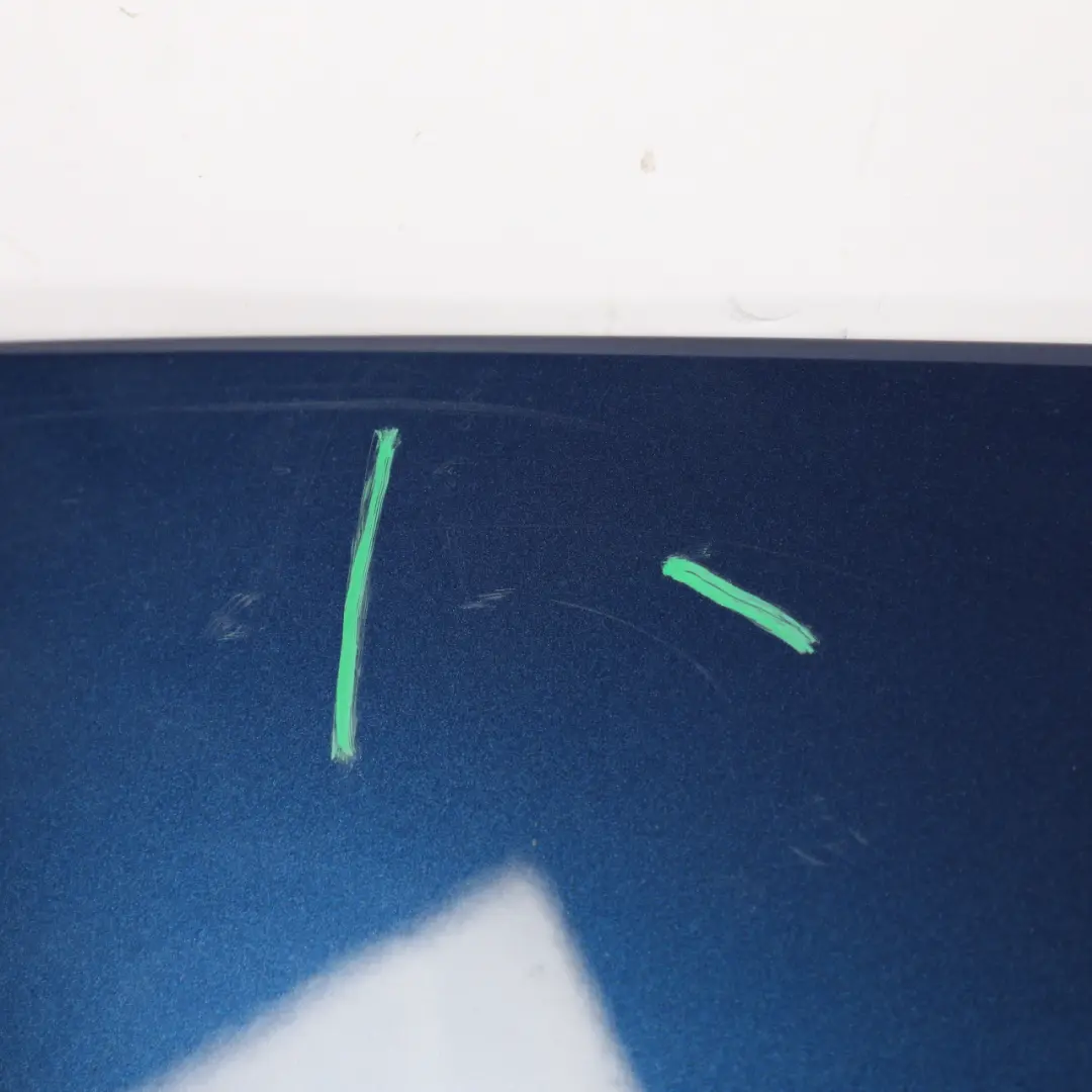 BMW X1 F48 Boot Trunk Lid Tailgate Spoiler Mediterranean Blue Metallic - C10 - SKU 7350856-MED - Part number 7350856