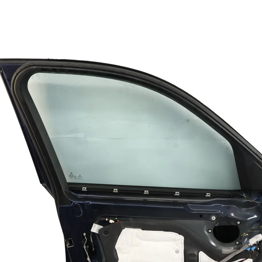 Door Front Left N/S Tiefseeblau Deep Sea Blue Metallic - A76 to BMW X3 F25 with Part number 7355803 BMW X3 F25 Door Front Left N/S Tiefseeblau Deep Sea Blue Metallic - A76 - SKU 7355803-DSB - Part number 7355803