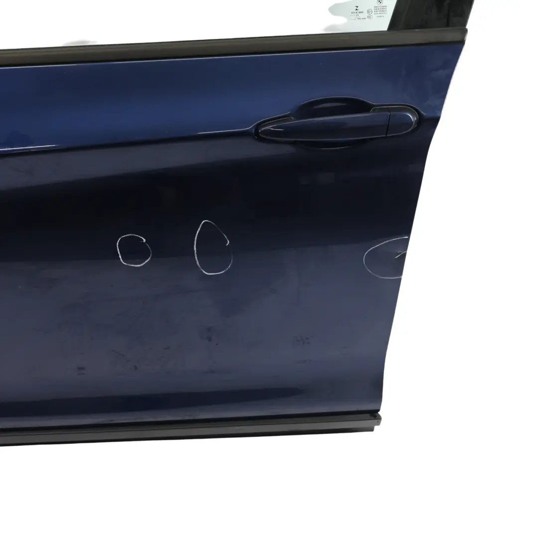 BMW X3 F25 Porta Anteriore Sinistra Tiefseeblau Deep Sea Blue Metallic - A76 - SKU 7355803-DSB - Numero di parte 7355803