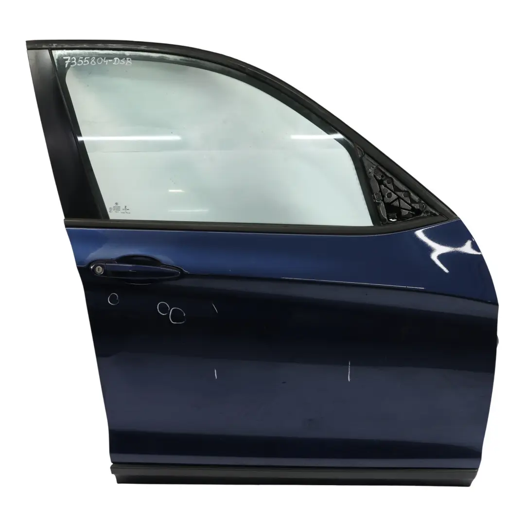 Tür Vorne Rechts Tiefseeblau Deep Sea Blue Metallic - A76 für BMW X3 F25 mit Teilenummer 7355804 BMW X3 F25 Tür Vorne Rechts Tiefseeblau Deep Sea Blue Metallic - A76 - SKU 7355804-DSB - Teilenummer 7355804