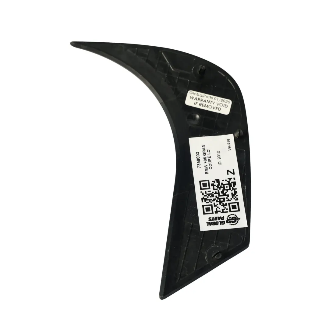 BMW F06 Gran Coupé LCI C Pilar Embellecedor Tapa Panel Derecho - SKU 7358002 - Número de pieza 7358002