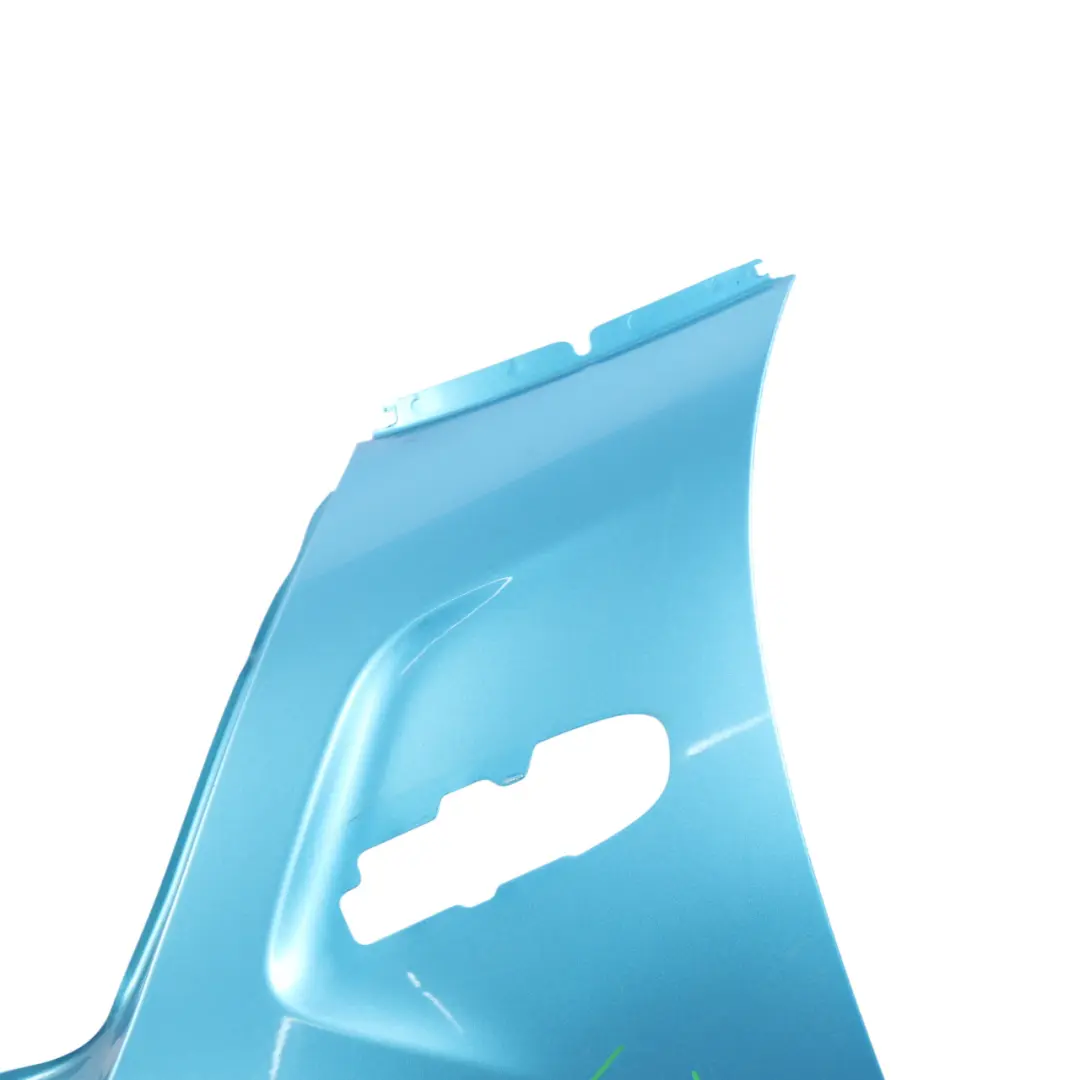Side Panel Left N/S Wing Fender Electric Blue II Metallic - B86 to Mini F55 F56 with Part number 7374521 Mini F55 F56 Side Panel Left N/S Wing Fender Electric Blue II Metallic - B86 - SKU 7374521-ELBII - Part number 7374521