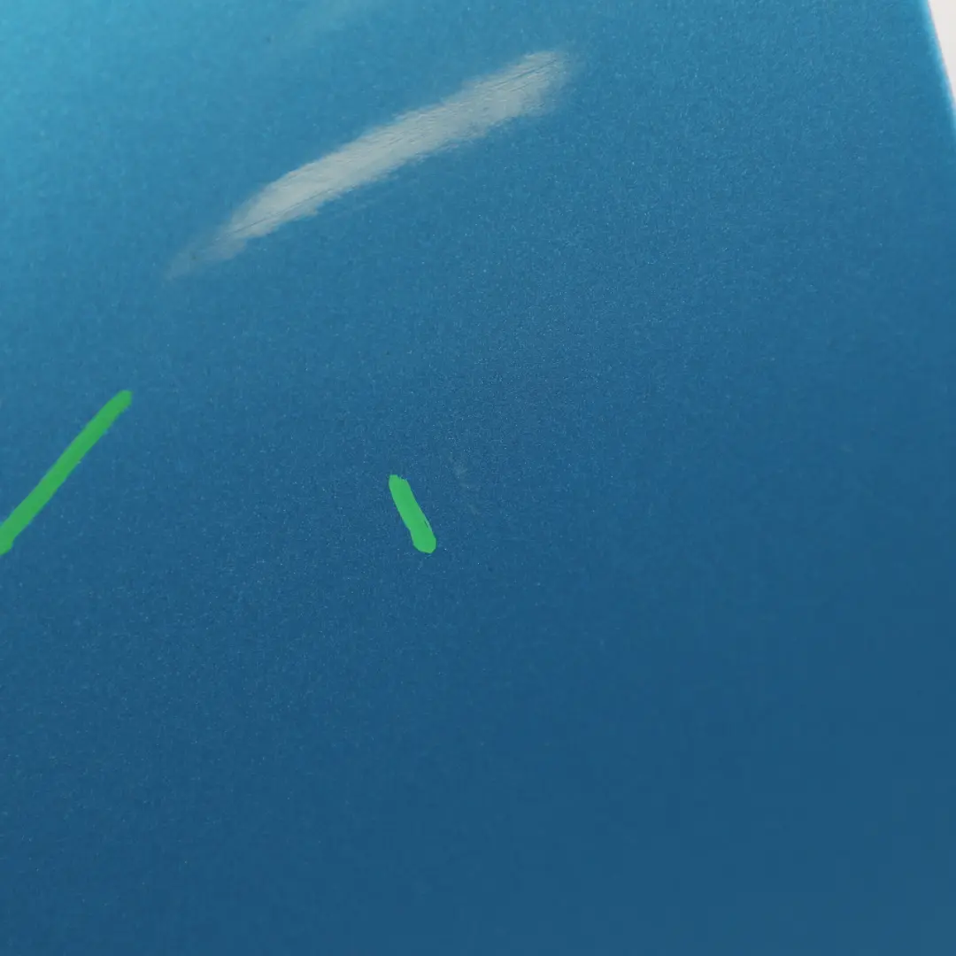 Mini F55 F56 Side Panel Left N/S Wing Fender Electric Blue II Metallic - B86 - SKU 7374521-ELBII - Part number 7374521