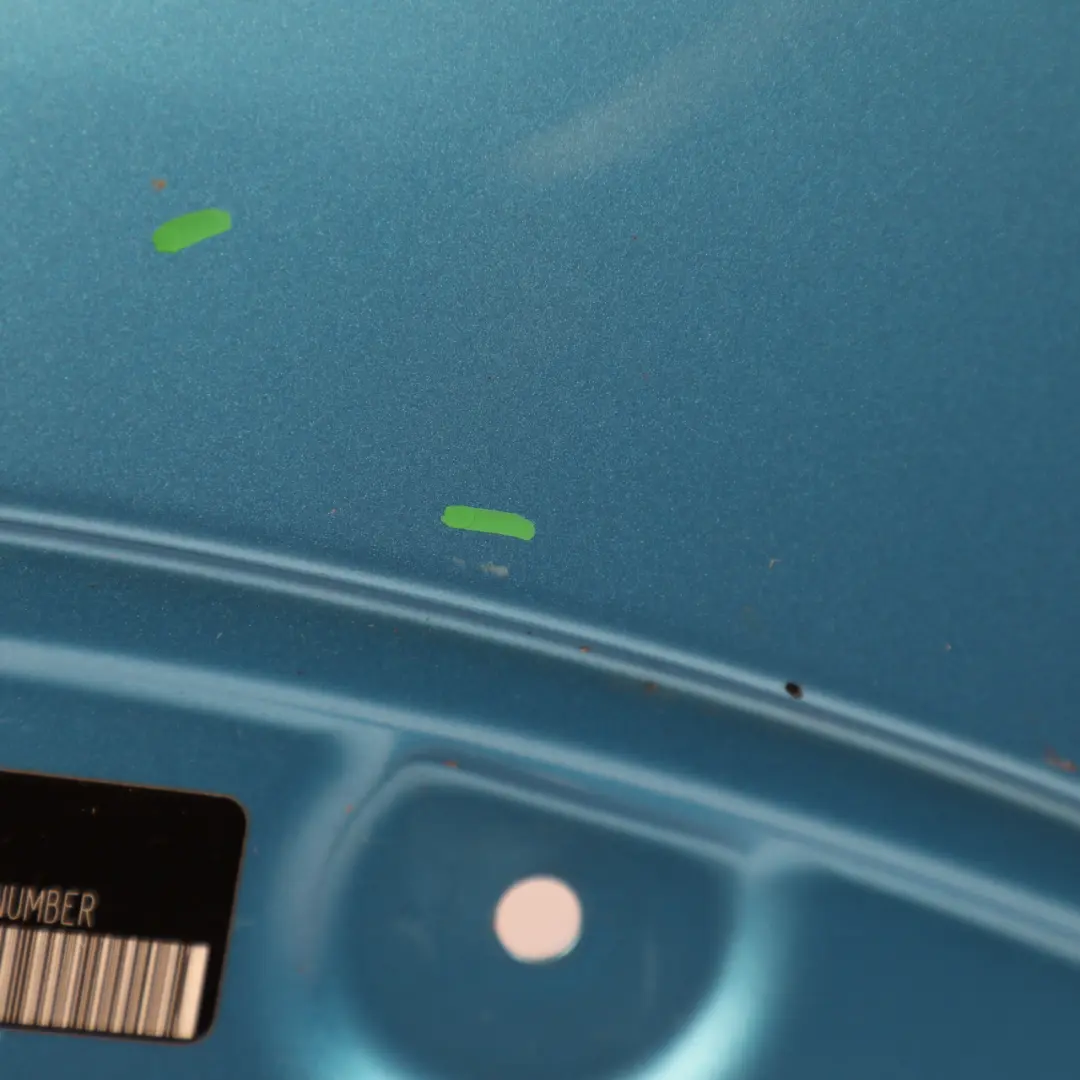 Side Panel Left N/S Wing Fender Electric Blue II Metallic - B86 to Mini F55 F56 with Part number 7374521 Mini F55 F56 Side Panel Left N/S Wing Fender Electric Blue II Metallic - B86 - SKU 7374521-ELBII - Part number 7374521