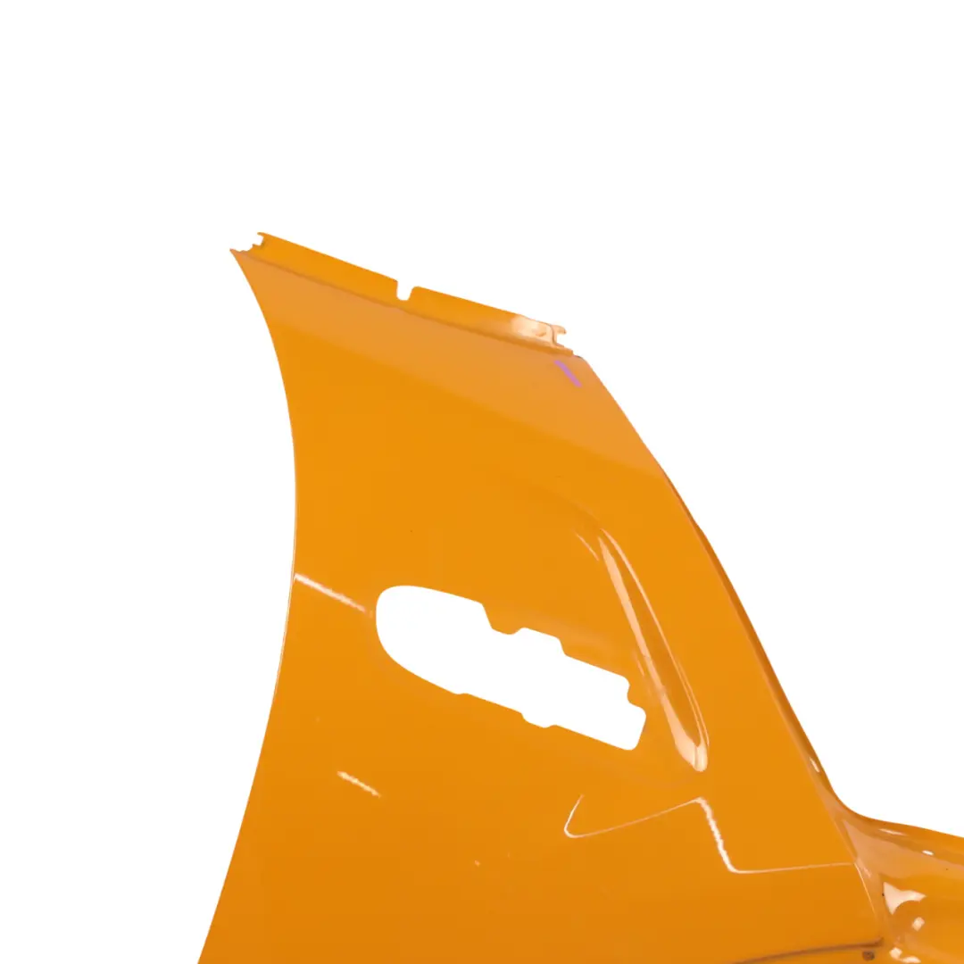 Mini F55 F56 Side Panel Front Right Wing O/S Volcanic Orange - B70 - SKU 7374522-VOR - Part number 7374522
