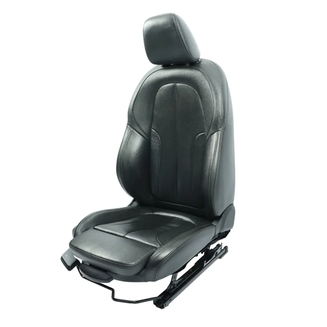 BMW F46 M Sport Przedni Fotel Skórzany Czarny Prawy - SKU 7374870-4 - Numer Części 7374870