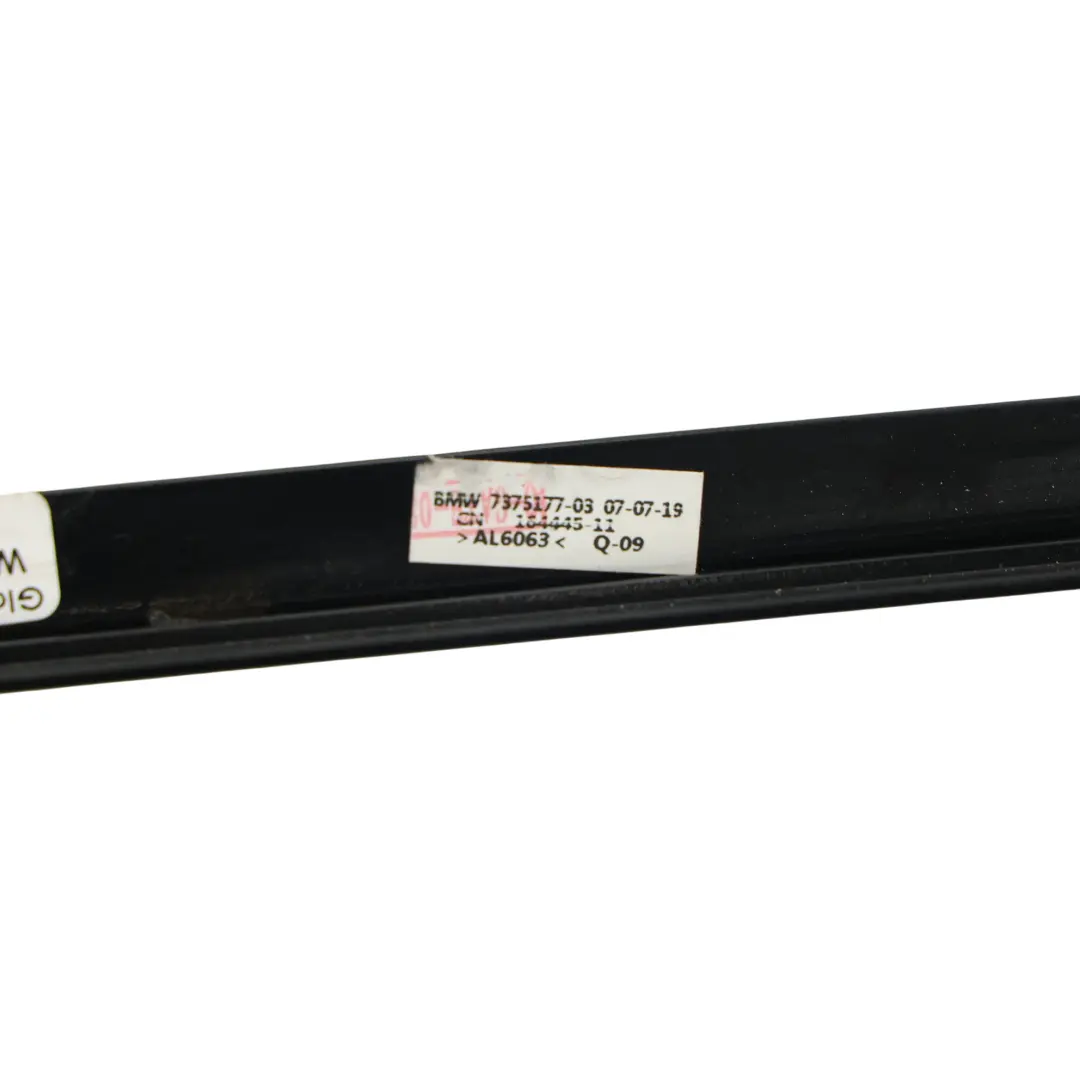 BMW F45 Door Weatherstrip Upper Trim Strip Rear Left N/S High Gloss - SKU 7375177 - Part number 7375177