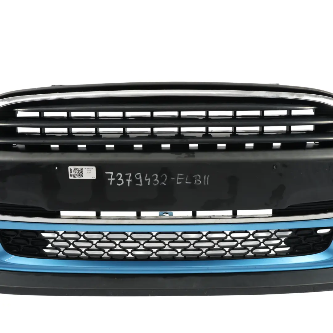 Mini F55 F56 F57 Front Bumper Trim Panel Cover Electric Blue II Metallic - B86 - SKU 7379432-ELBII - Part number 7379432