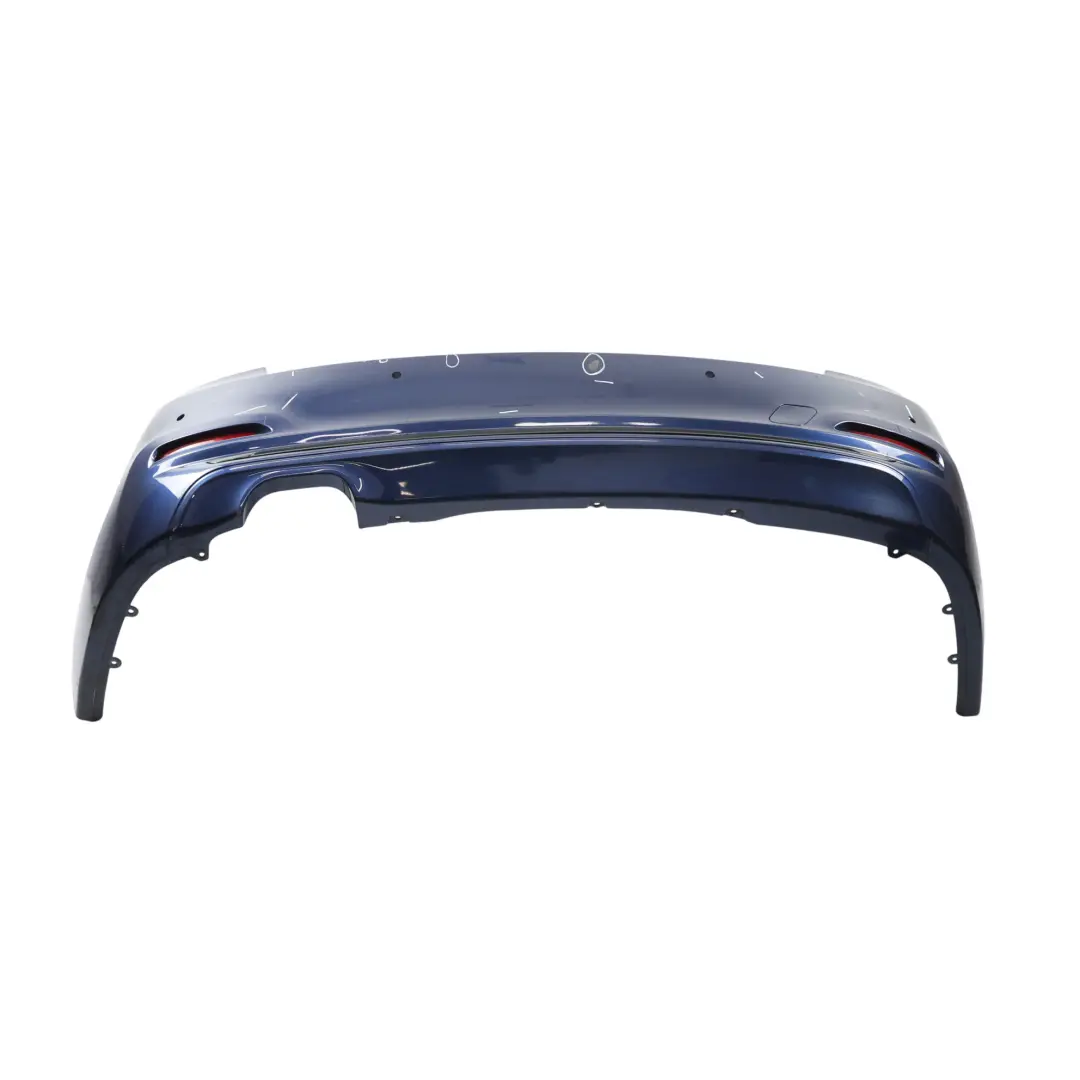 Bumper Trim Panel PDC Mediterranean Blue Metallic - C10 to BMW F30 LCI Rear with Part number 7384603 BMW F30 LCI Rear Bumper Trim Panel PDC Mediterranean Blue Metallic - C10 - SKU 7384603-MED - Part number 7384603