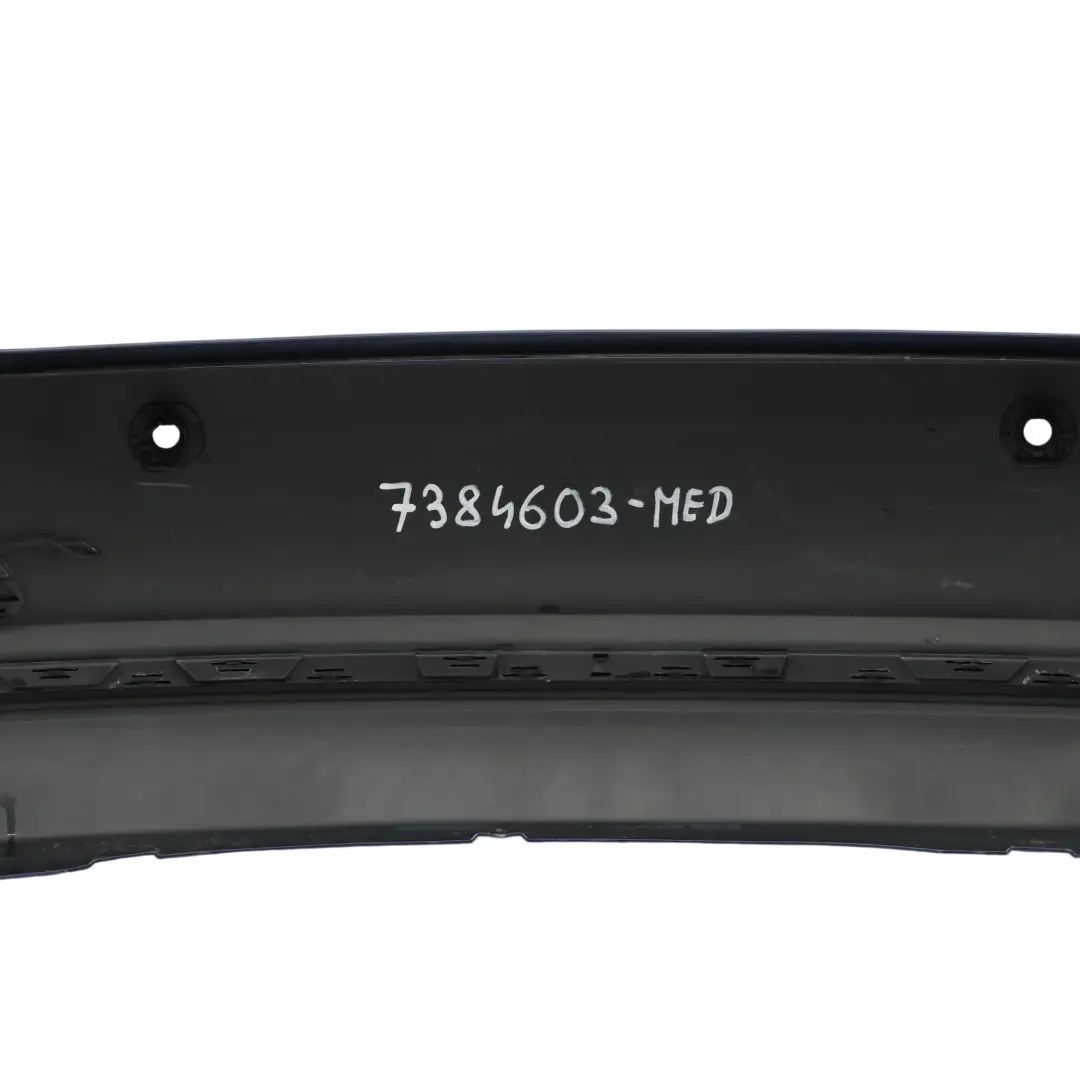 Tylny Zderzak PDC Mediterranean Blue Metallic - C10 do BMW F30 LCI o numerze 7384603 BMW F30 LCI Tylny Zderzak PDC Mediterranean Blue Metallic - C10 - SKU 7384603-MED - Numer Części 7384603