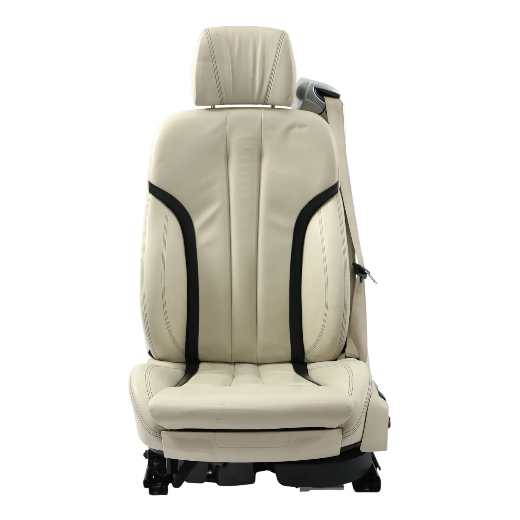 BMW F06 LCI Siège Confort Avant Gauche Mémoire Chauffant Nappa Ivoire Blanc Noir