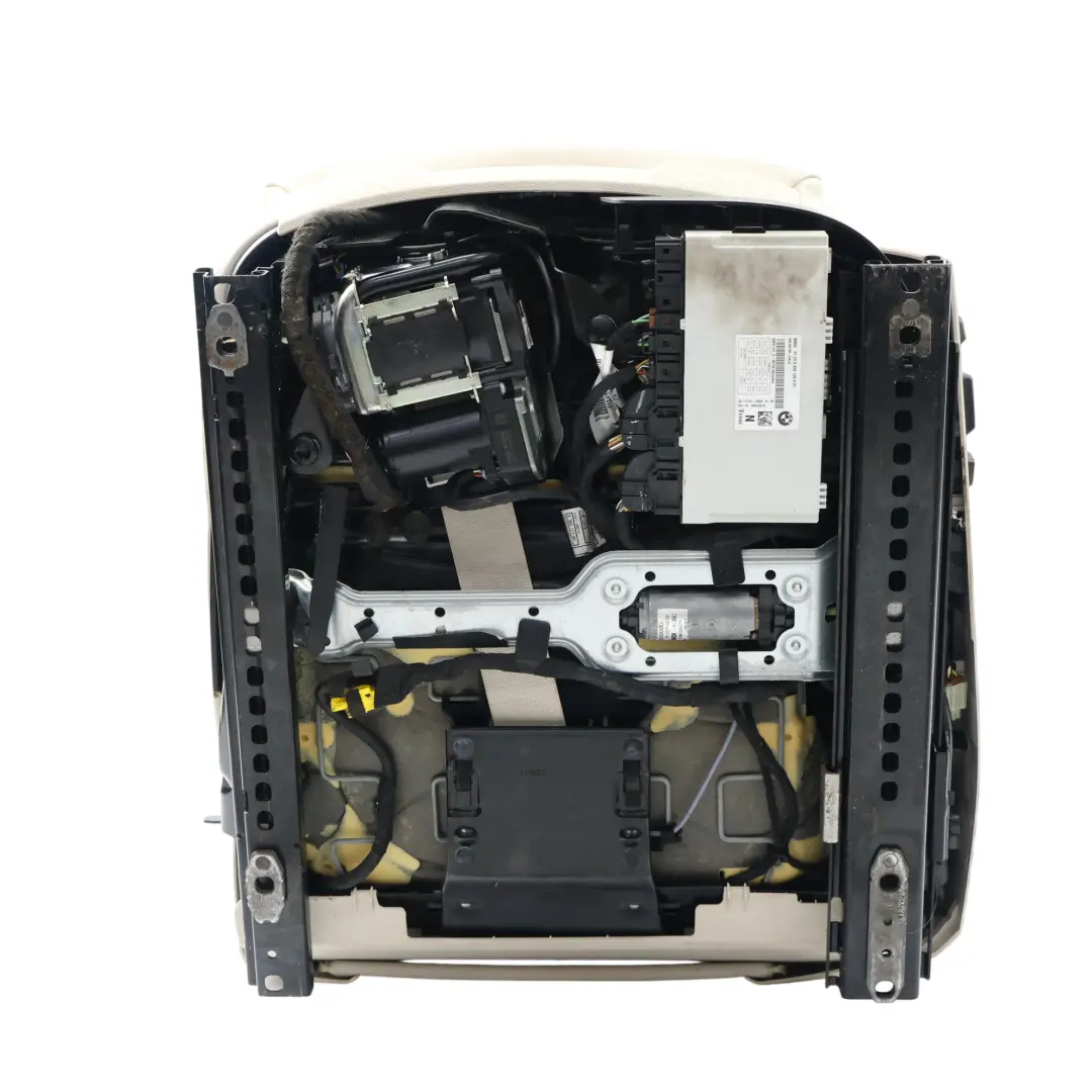 BMW F06 LCI Comfort Seat Front Left N/S Memory Heated Nappa Ivory White Black - SKU 7388045-1 - Part number 7388045