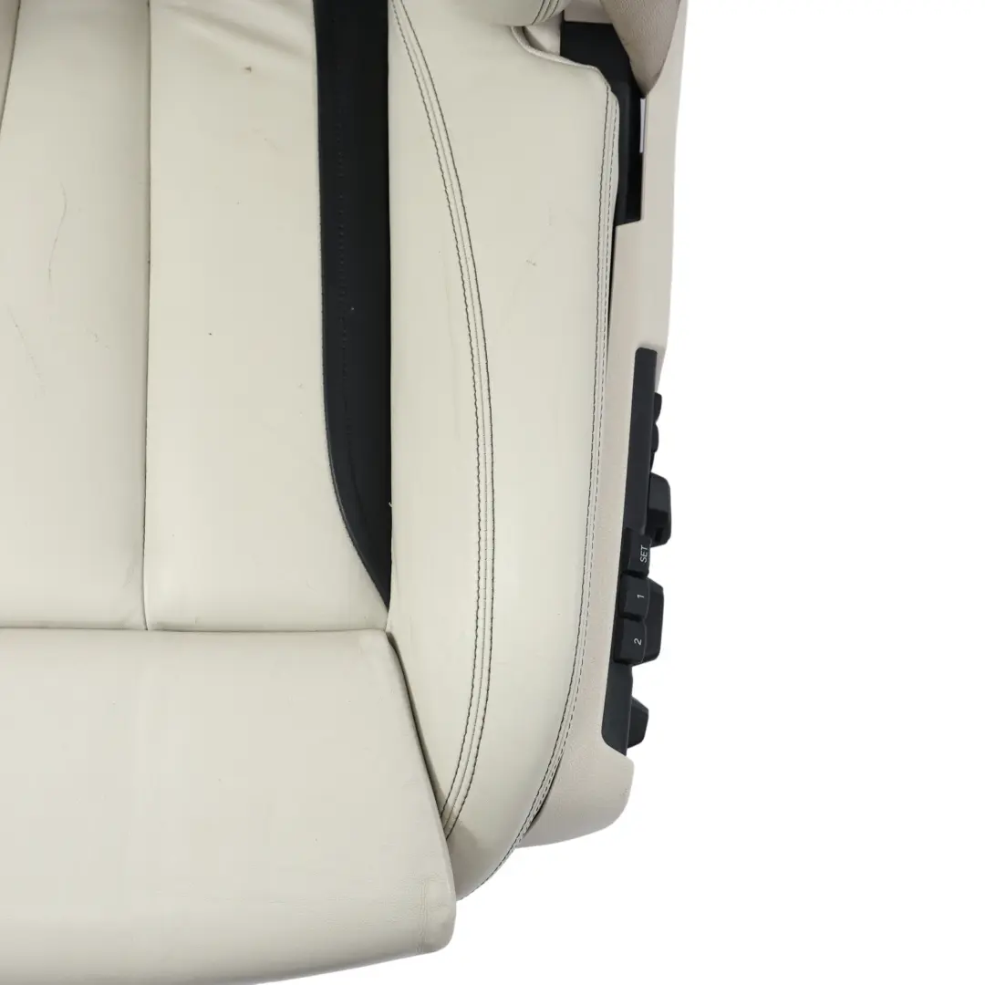 Siège Confort Avant Gauche Mémoire Chauffant Nappa Ivoire Blanc Noir pour BMW F06 LCI à propos du numéro de pièce 7388045 BMW F06 LCI Siège Confort Avant Gauche Mémoire Chauffant Nappa Ivoire Blanc Noir - SKU 7388045-1 - Numéro de pièce 7388045