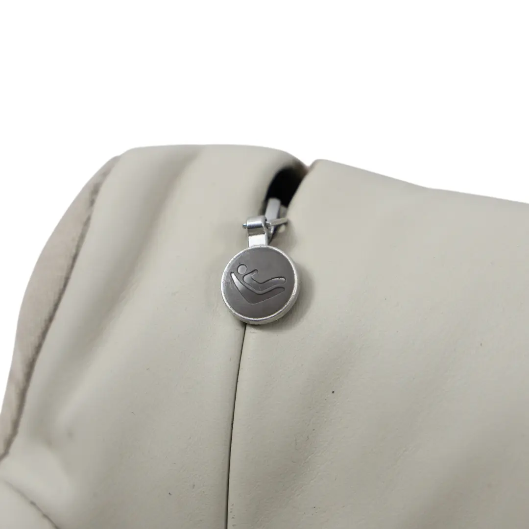 BMW F06 Gran Coupé Banquette Arrière Intérieur Cuir Nappa Ivoire Blanc Noir - SKU 7388292 - Numéro de pièce 7388292