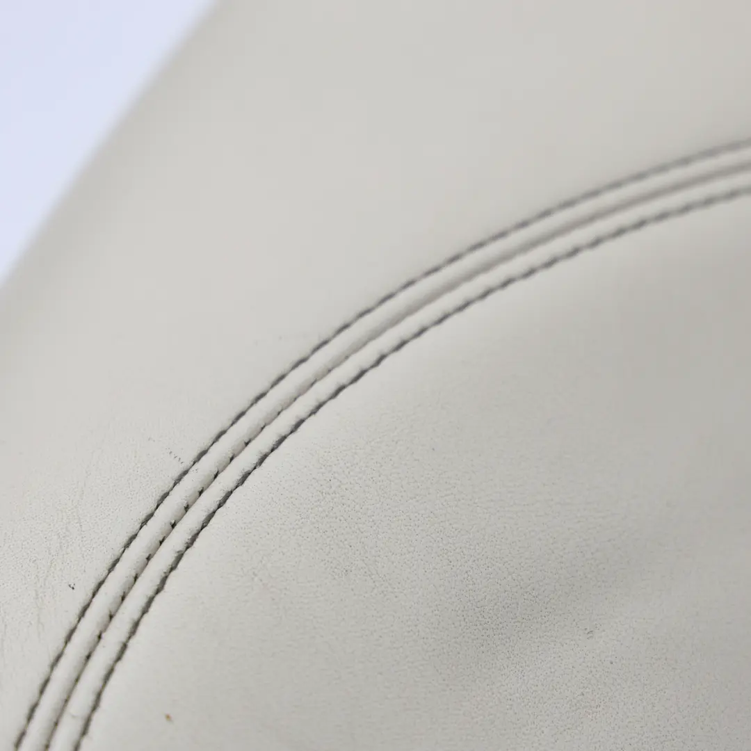 BMW F06 Gran Coupe Tylna Kanapa Skóra Nappa Kość Słoniowa Biało Czarna - SKU 7388292 - Numer Części 7388292