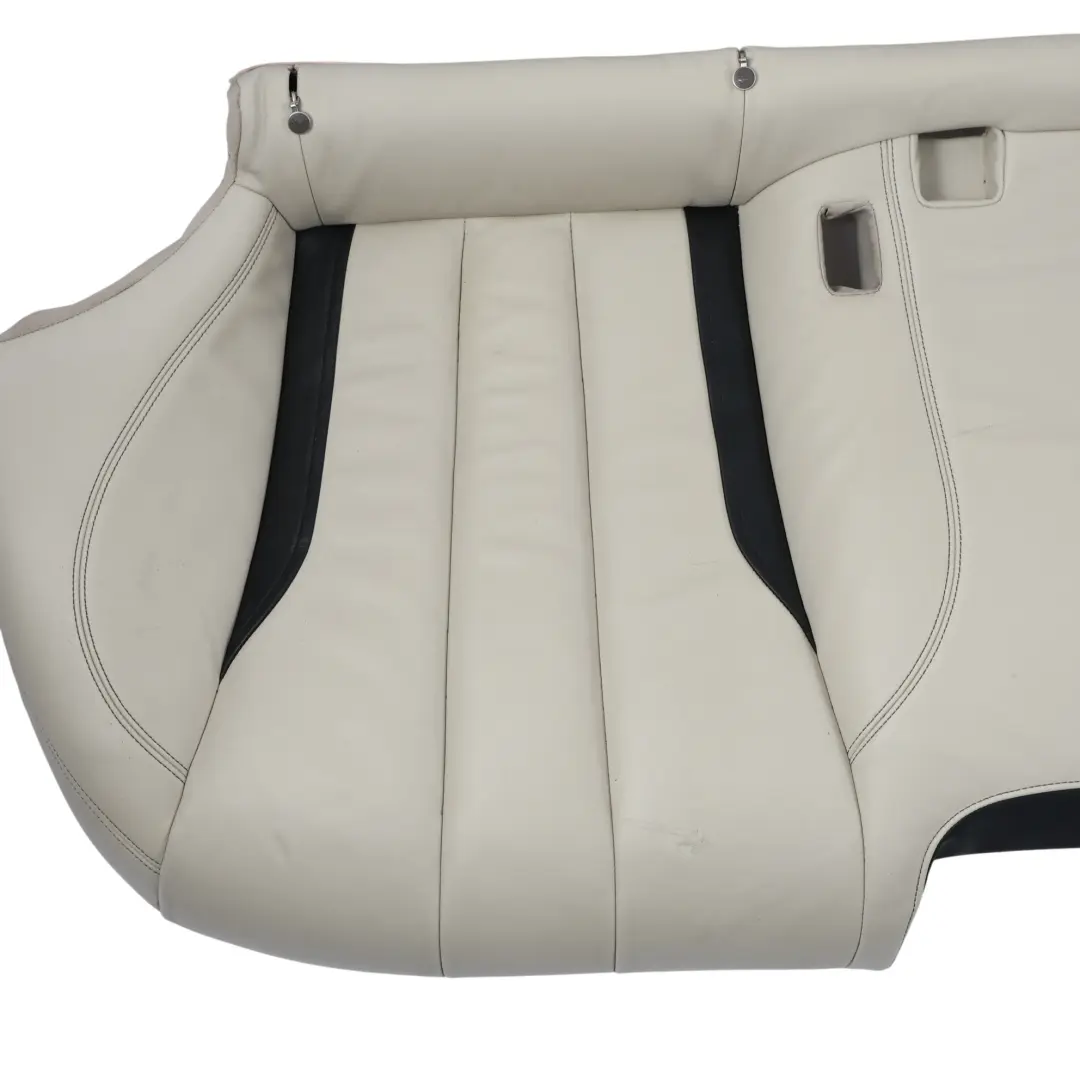 BMW F06 Gran Coupé Banquette Arrière Intérieur Cuir Nappa Ivoire Blanc Noir - SKU 7388292 - Numéro de pièce 7388292