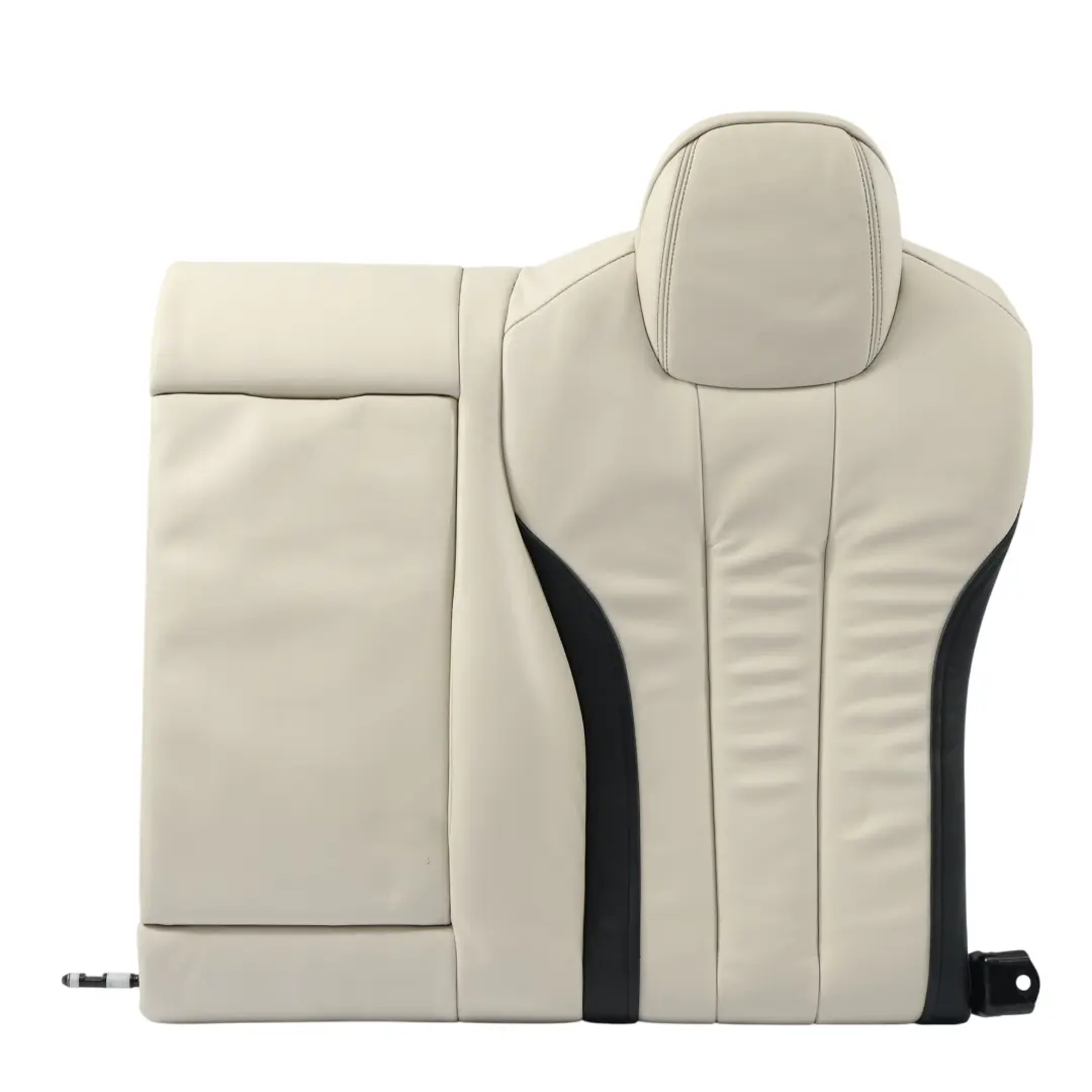 Interieur Rück Sitz Lehne Mitte Links Leder Elfenbein Weiß Schwarz für BMW F06 mit Teilenummer 7388299 BMW F06 Interieur Rück Sitz Lehne Mitte Links Leder Elfenbein Weiß Schwarz - SKU 7388299 - Teilenummer 7388299