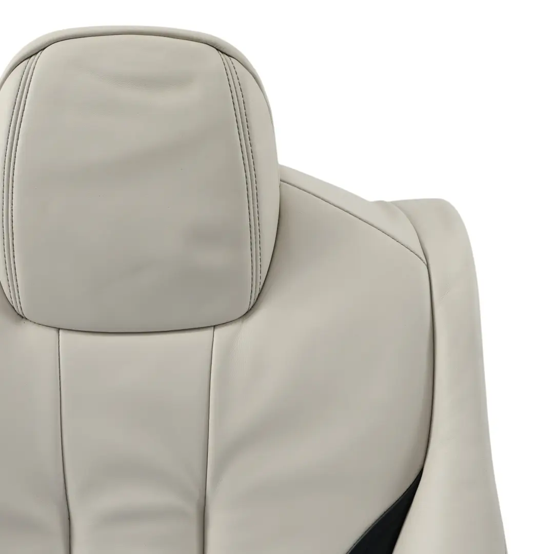 BMW F06 Asiento Trasero Respaldo Derecha Cuero Marfil Blanco Negro - SKU 7388301 - Número de pieza 7388301