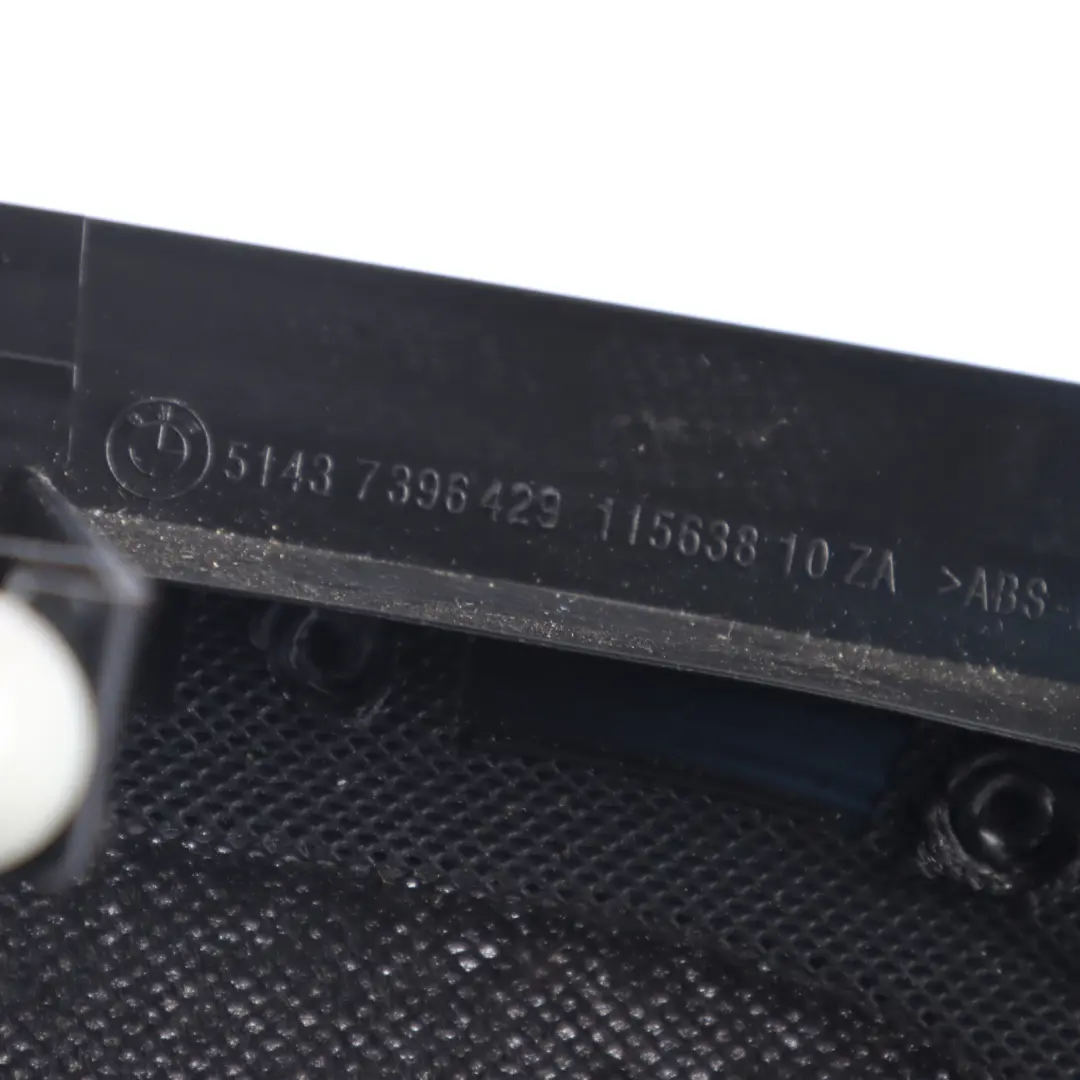 Column Cover D-Pillar Upper Trim Panel Black Rear Left N/S to BMW X3 G01 with Part number 7396429 BMW X3 G01 Column Cover D-Pillar Upper Trim Panel Black Rear Left N/S - SKU 7396429 - Part number 7396429