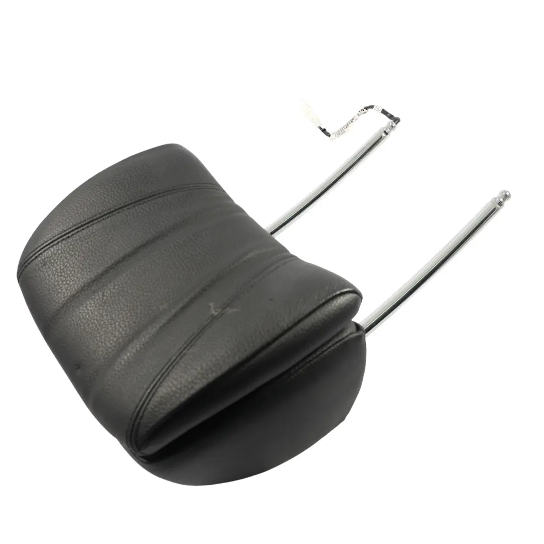 BMW F06 F12 F13 Front Comfort Seat Headrest Right O/S Leather Dakota Black - SKU 7280686 - Part number 7280686