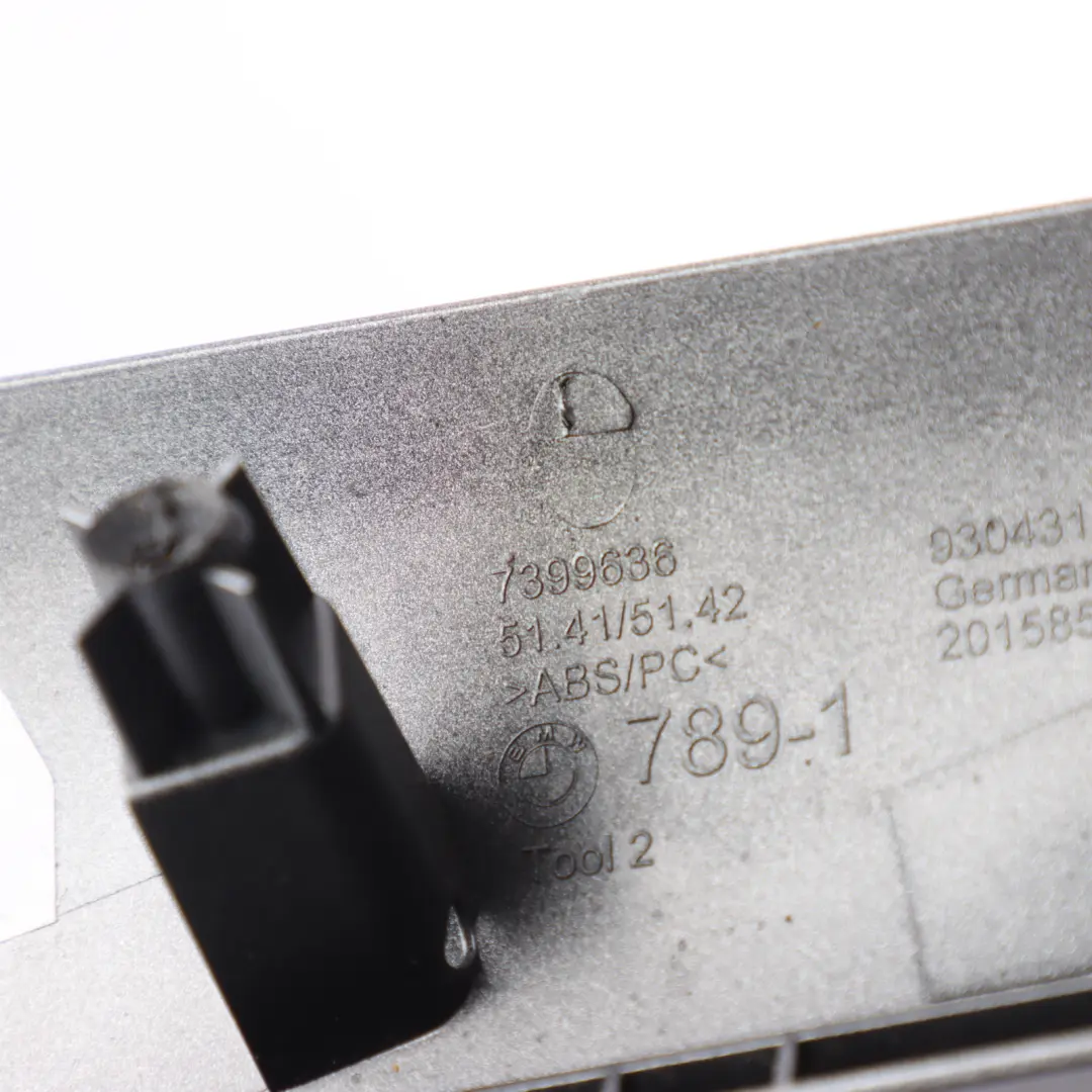 BMW F48 F48 LCI Decor Strip Trim Cover Front Door Handle Panel Left N/S - SKU 7399579 - Part number 7399579