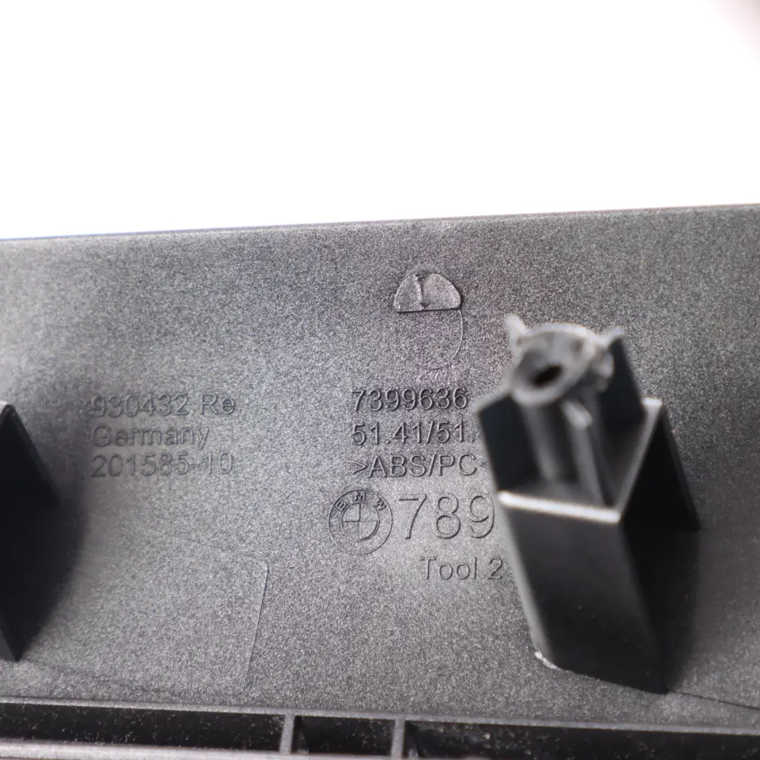 BMW F48 F48 LCI Decor Strip Trim Cover Front Door Handle Panel Right O/S - SKU 7399580 - Part number 7399580