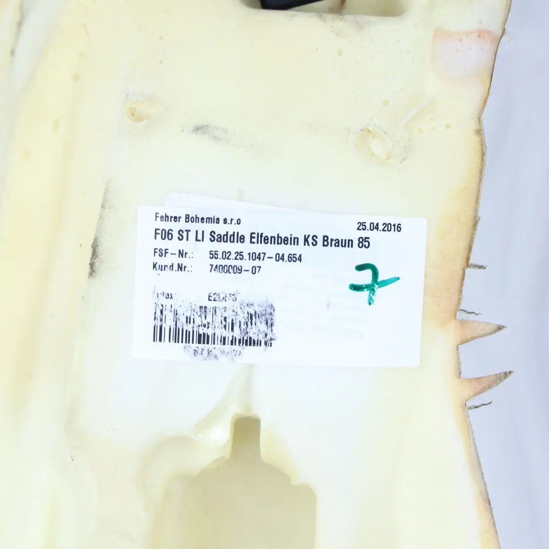 BMW F06 Rear Seat Sofa Couch Side Finisher Leather Left N/S - SKU 7400009 - Part number 7400009