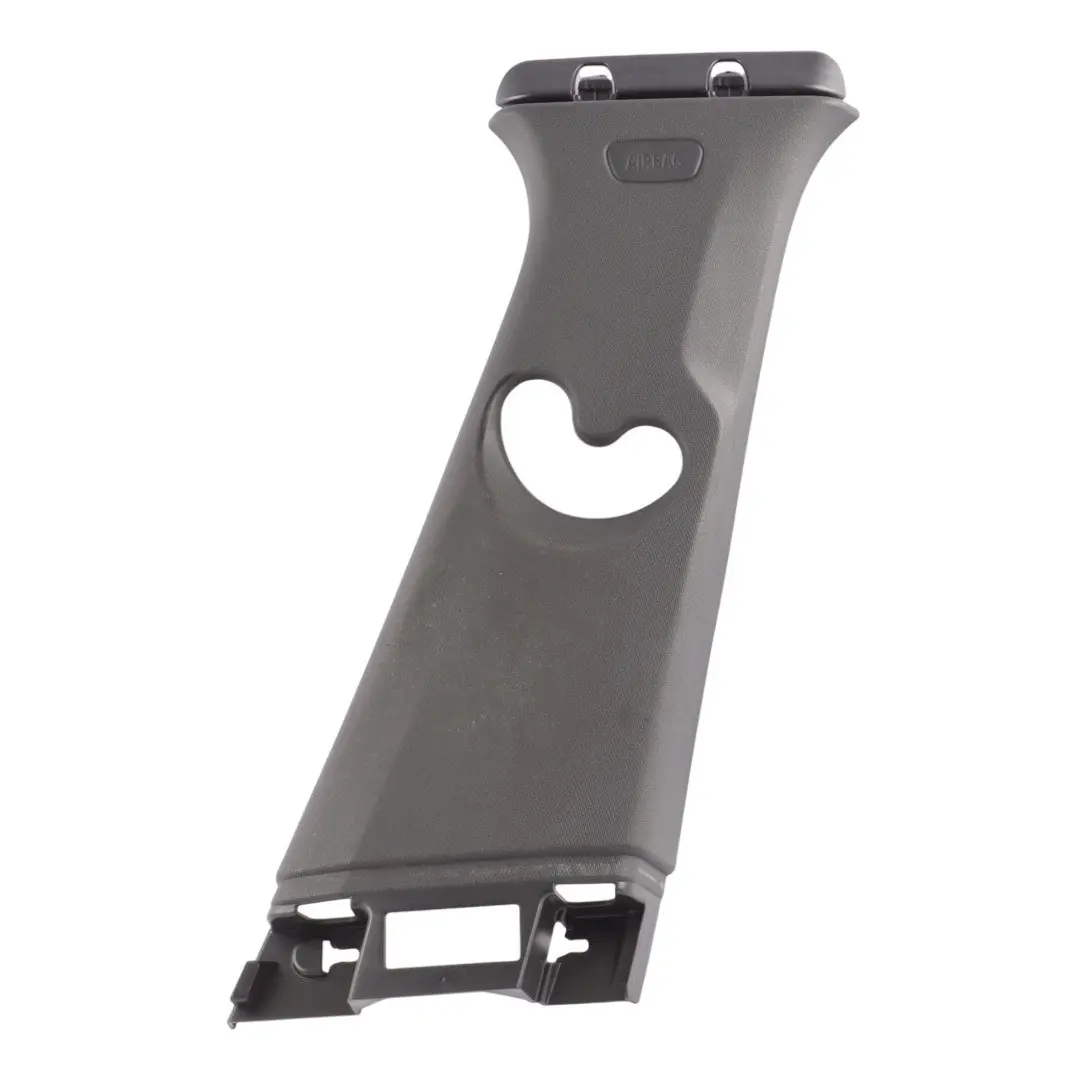BMW F46 Cover Column B Pillar Right O/S Trim Panel Black 7329588
