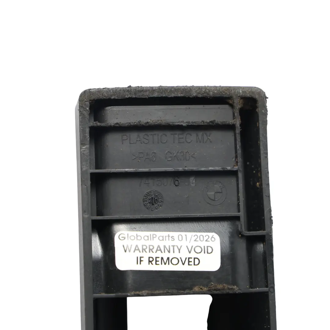 Asiento Delantero Rail Cubierta Trasera Derecha para BMW X3 G01 X4 G02 G15 con número de pieza 7415076 BMW X3 G01 X4 G02 G15 Asiento Delantero Rail Cubierta Trasera Derecha - SKU 7415076 - Número de pieza 7415076