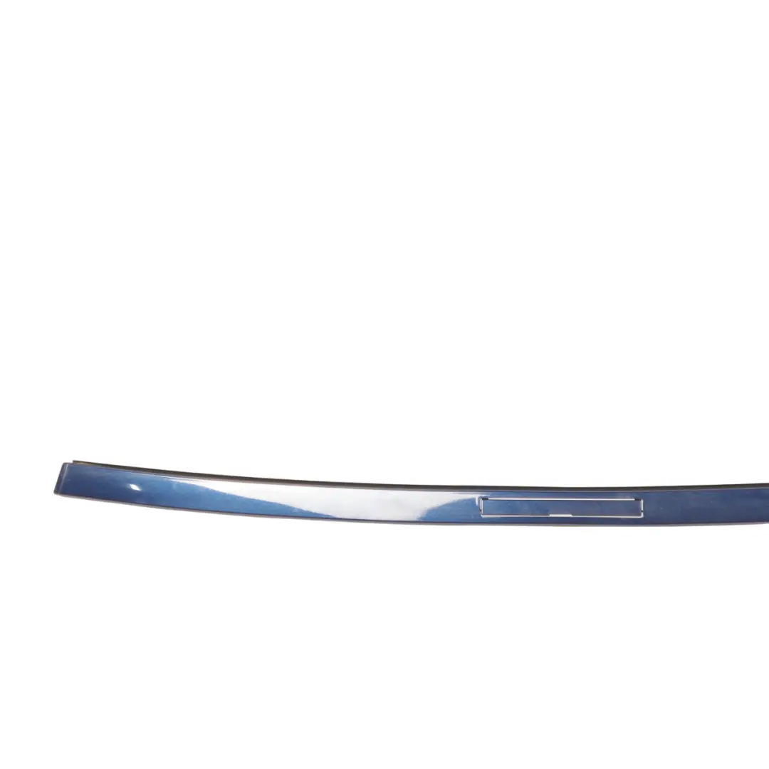 Roof Trim Strip Cover Left N/S Mediterranean Blue Metallic-C10 to BMW F30 with Part number 7417125 BMW F30 Roof Trim Strip Cover Left N/S Mediterranean Blue Metallic-C10 - SKU 7417125-MED - Part number 7417125