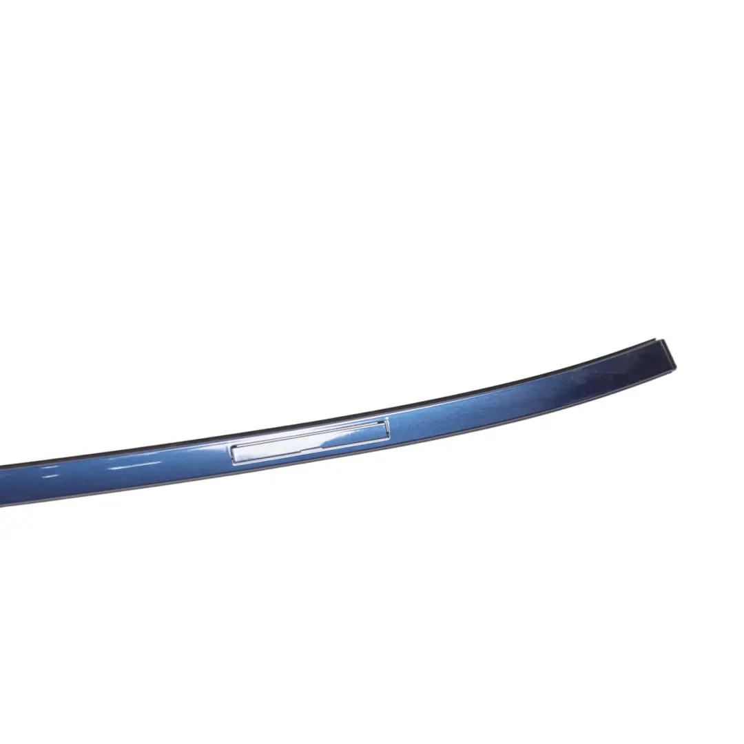 Roof Trim Strip Cover Left N/S Mediterranean Blue Metallic-C10 to BMW F30 with Part number 7417125 BMW F30 Roof Trim Strip Cover Left N/S Mediterranean Blue Metallic-C10 - SKU 7417125-MED - Part number 7417125
