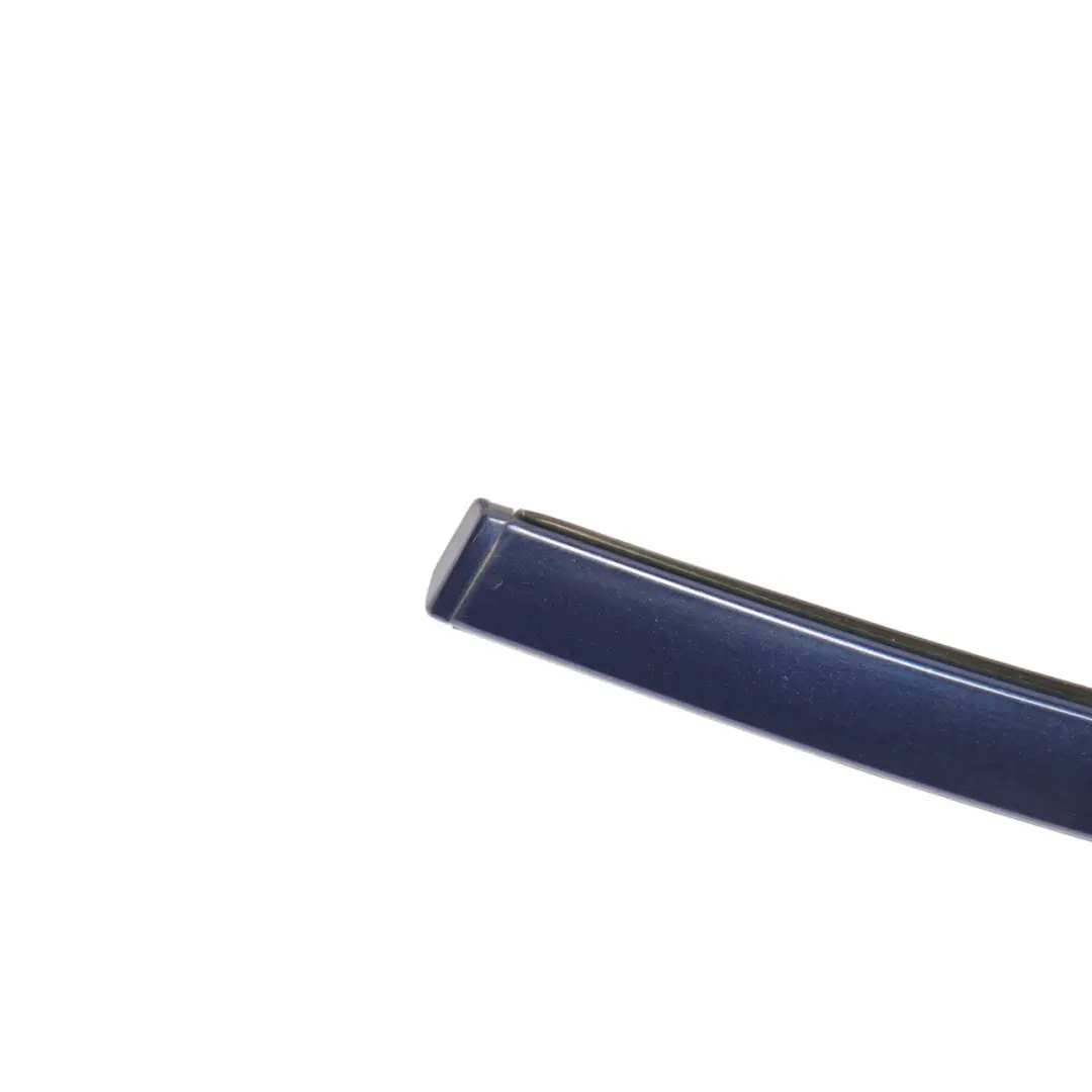 Roof Trim Strip Cover Left N/S Mediterranean Blue Metallic-C10 to BMW F30 with Part number 7417125 BMW F30 Roof Trim Strip Cover Left N/S Mediterranean Blue Metallic-C10 - SKU 7417125-MED - Part number 7417125