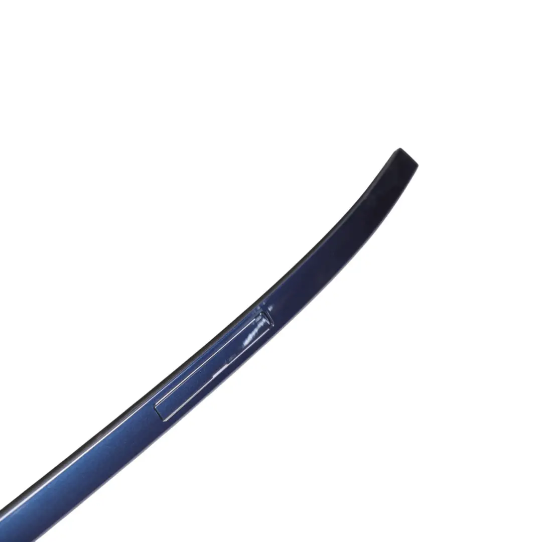 Roof Trim Strip Cover Left N/S Mediterranean Blue Metallic-C10 to BMW F30 with Part number 7417125 BMW F30 Roof Trim Strip Cover Left N/S Mediterranean Blue Metallic-C10 - SKU 7417125-MED - Part number 7417125