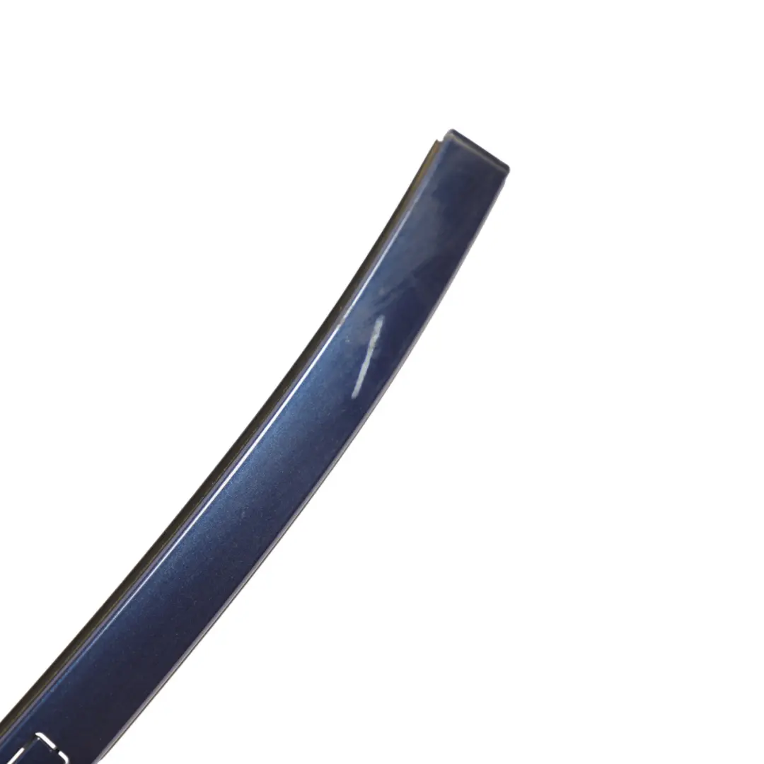 Roof Trim Strip Cover Left N/S Mediterranean Blue Metallic-C10 to BMW F30 with Part number 7417125 BMW F30 Roof Trim Strip Cover Left N/S Mediterranean Blue Metallic-C10 - SKU 7417125-MED - Part number 7417125