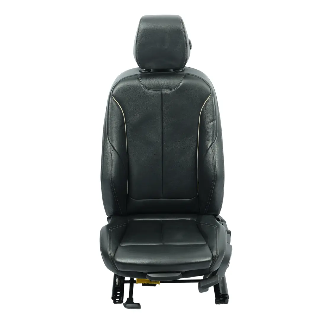 Siège Sport Avant Chauffant Cuir Noir Oyster Dark Gauche pour BMW F30 F31 LCI à propos du numéro de pièce 7424223 BMW F30 F31 LCI Siège Sport Avant Chauffant Cuir Noir Oyster Dark Gauche - SKU 7424223-1 - Numéro de pièce 7424223