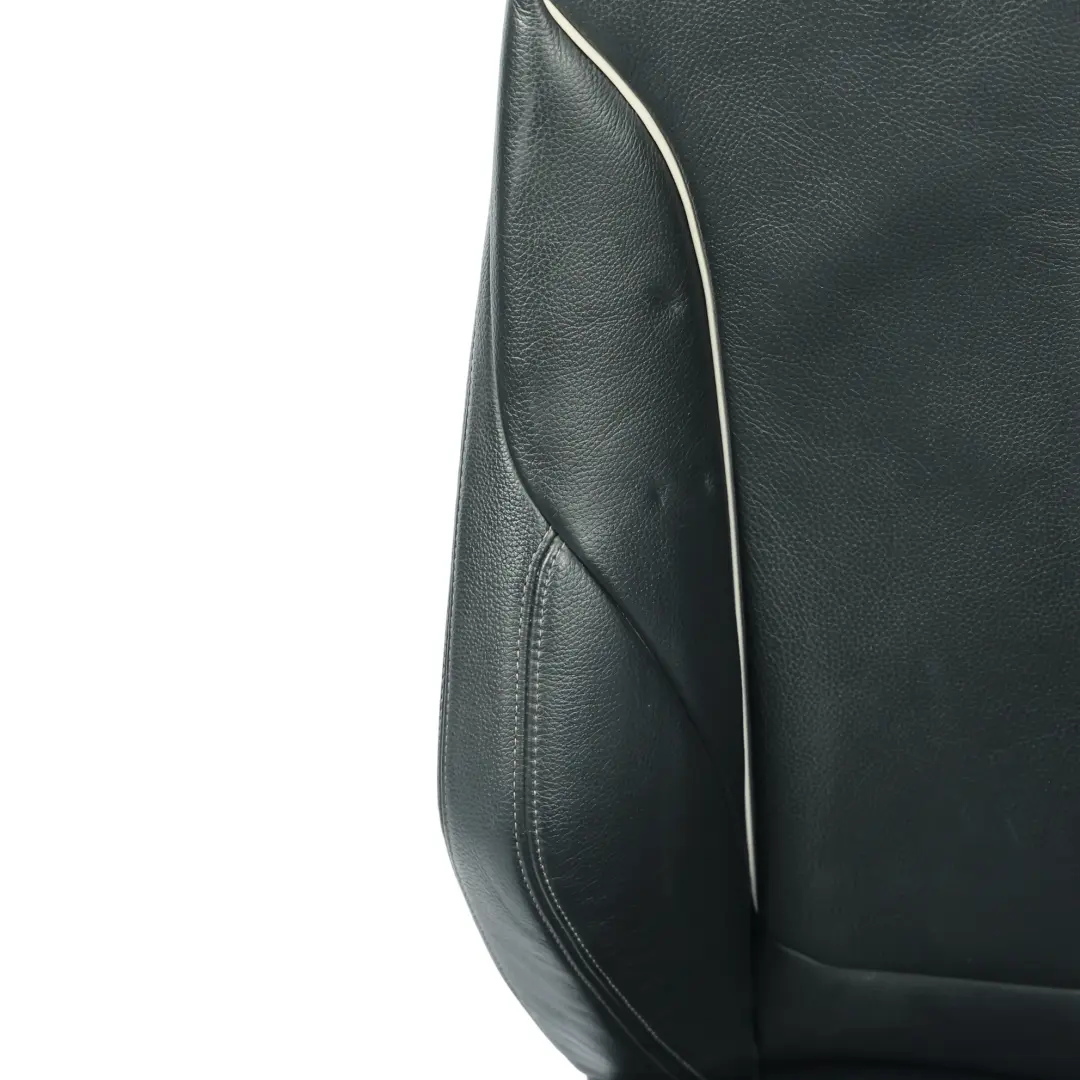 BMW F30 F31 LCI Front Sport Seat Heated Black Leather Oyster Dark Left N/S - SKU 7424223-1 - Part number 7424223