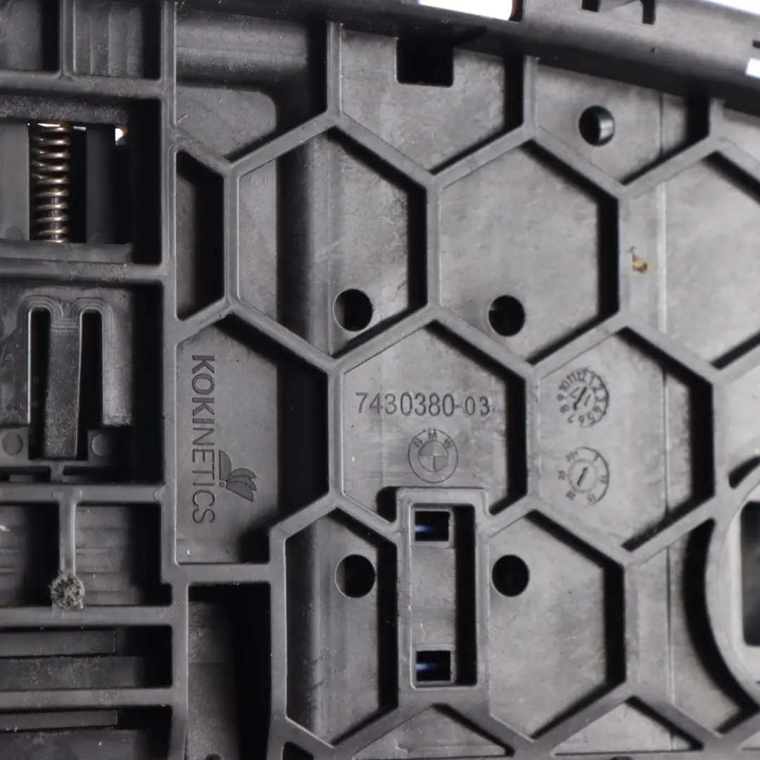 Front Seat Trim Thigh Support Panel Carrier Base to BMW F31 F32 F33 with Part number 7430380 BMW F31 F32 F33 Front Seat Trim Thigh Support Panel Carrier Base - SKU 7430380-1 - Part number 7430380