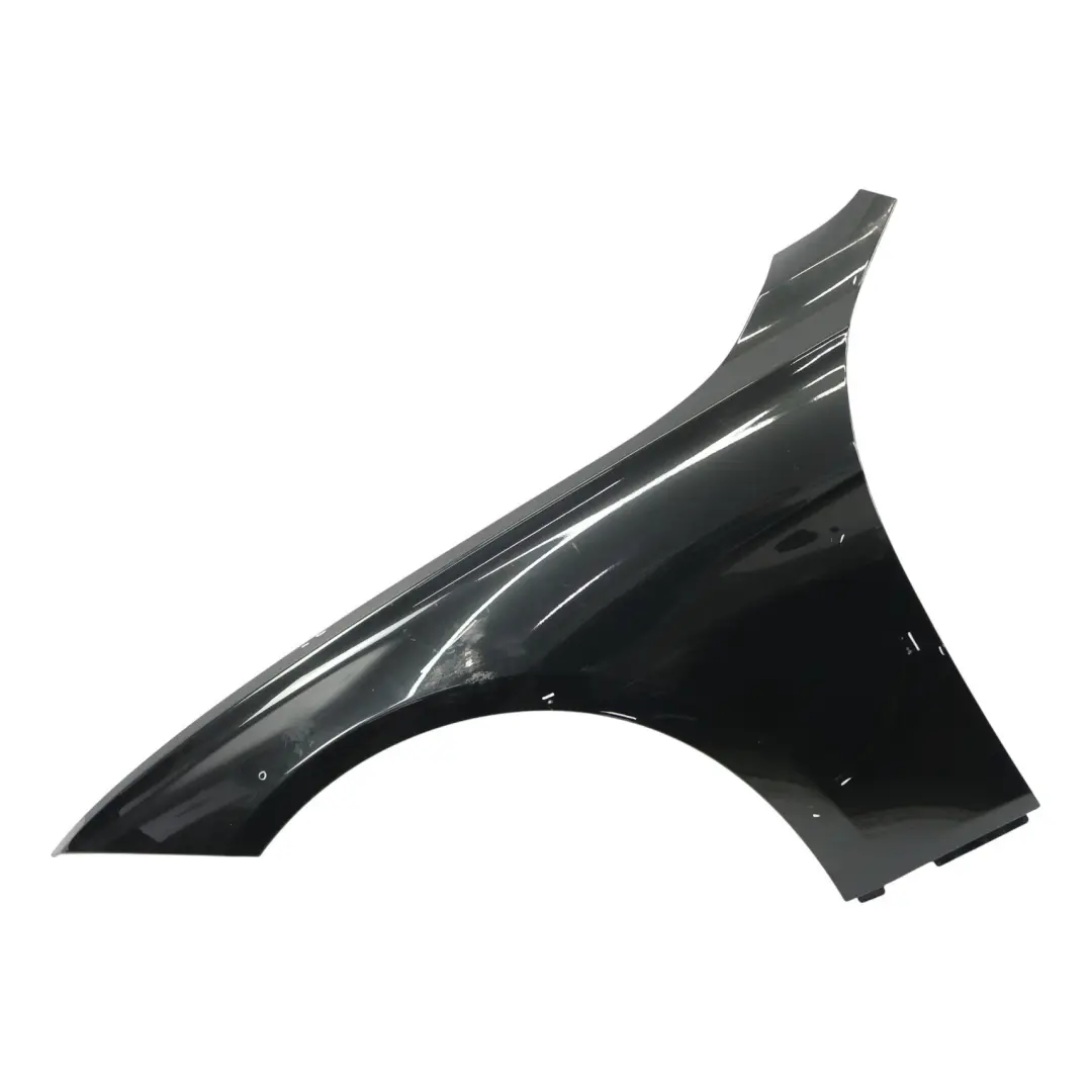 BMW F30 Aile Latérale F31 Avant Gauche Black Sapphire Noir Metallic - 475 - SKU 7438439-BS1 - Numéro de pièce 7438439