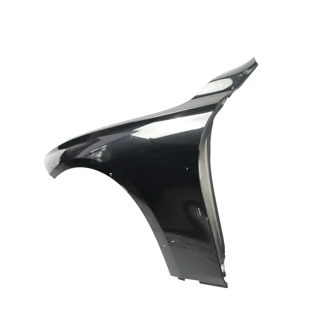 BMW F30 Side Wing Panel Fender F31 Front Left N/S Black Sapphire - 475 - SKU 7438439-BS1 - Part number 7438439