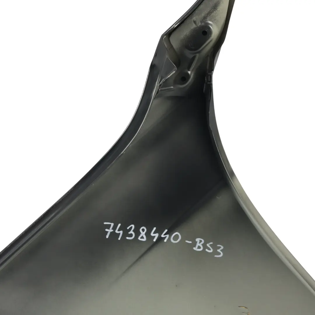 BMW F30 F31 Pannello Parafango Laterale Anteriore Destro Black Sapphire - 475 - SKU 7438440-BS3 - Numero di parte 7438440