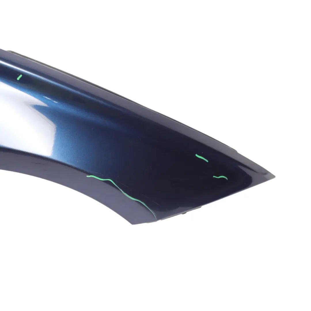 BMW F30 F31 Side Wing Panel Fender Front Right O/S Mediterranean Blue - C10 - SKU 7438440-MED1 - Part number 7438440