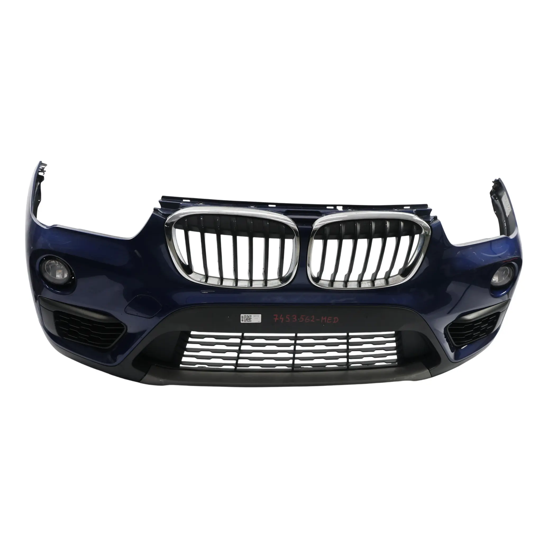 BMW X1 F48 Front Bumper Trim Panel Mediterranean Blue Metallic - C10