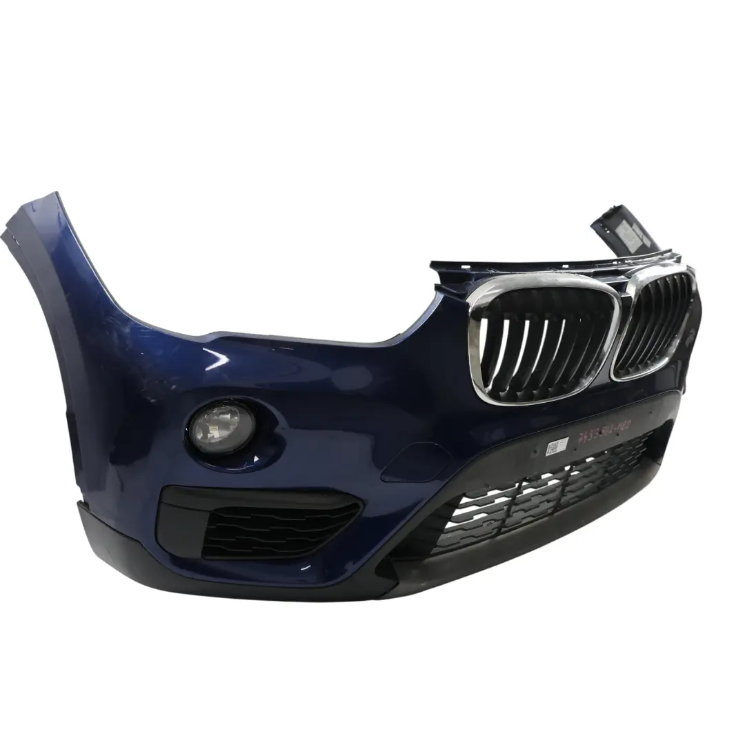 BMW X1 F48 Przedni Zderzak Mediterranean Blue Niebieski Metalik - C10 - SKU 7453562-MED - Numer Części 7453562