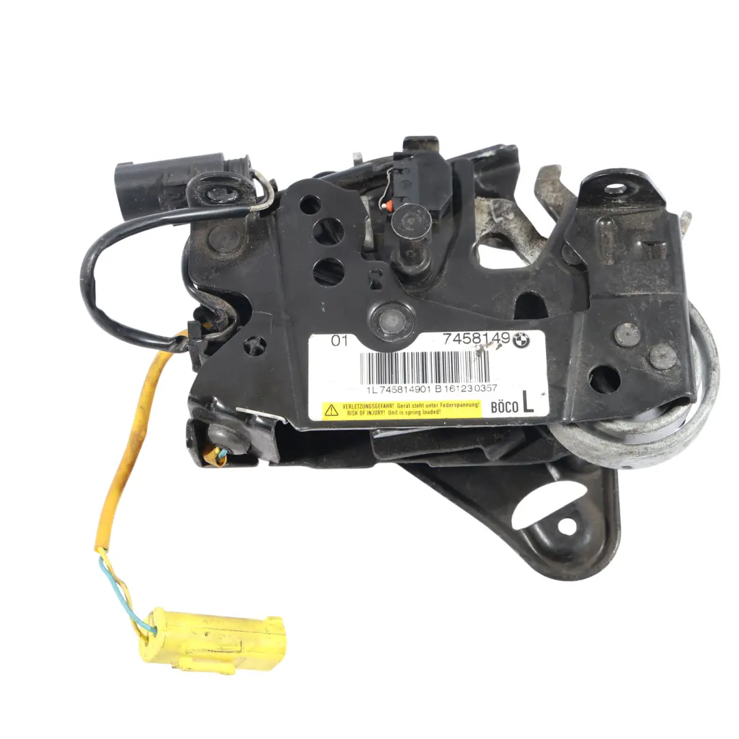 BMW F10 Verrouillage Du Capot Gauche Protection Active Des Piétons - SKU 7458149-1 - Numéro de pièce 7458149