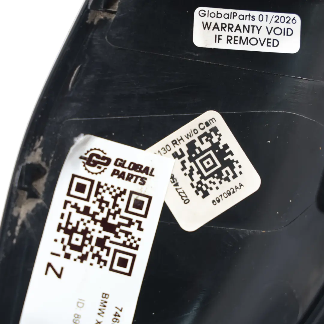 BMW G01 G02 G05 G06 Osłona Obudowa Dolna Lusterka Bocznego Prawa - SKU 7468244 - Numer Części 7468244