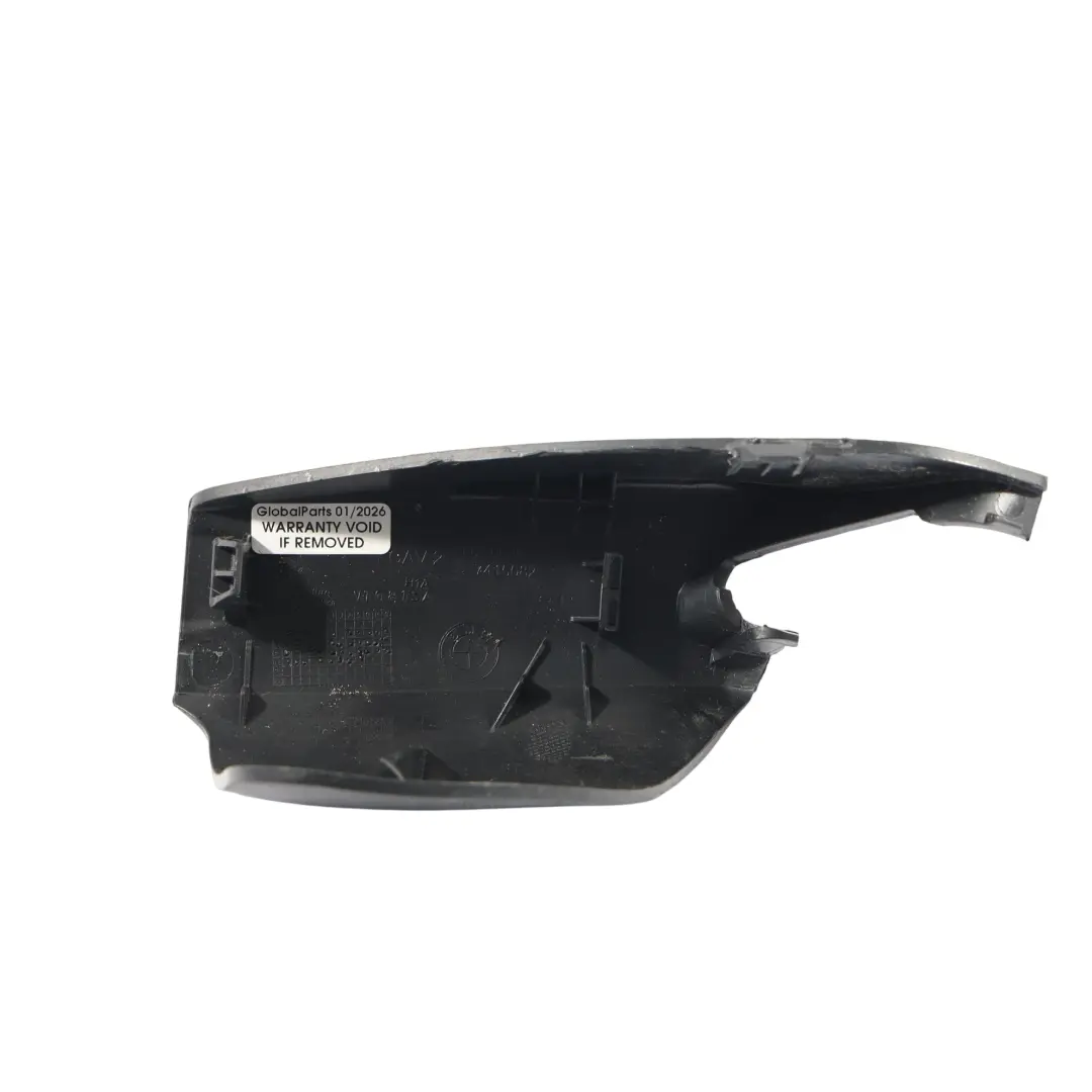 Asiento Exterior Cubierta Negro Delantero Derecho 7415082 para BMW X3 G01 X4 G02 con número de pieza 7469676 BMW X3 G01 X4 G02 Asiento Exterior Cubierta Negro Delantero Derecho 7415082 - SKU 7469676 - Número de pieza 7469676