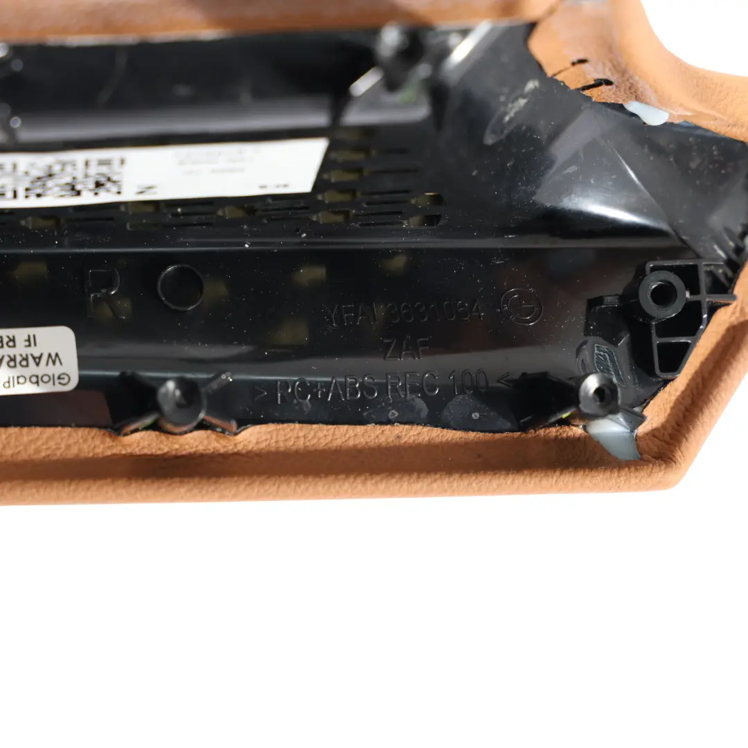 Türarmlehne Leder Cognac Vorne Hinten Rechts für BMW X3 G01 X4 G02 mit Teilenummer 7470078 BMW X3 G01 X4 G02 Türarmlehne Leder Cognac Vorne Hinten Rechts - SKU 7470078-1 - Teilenummer 7470078